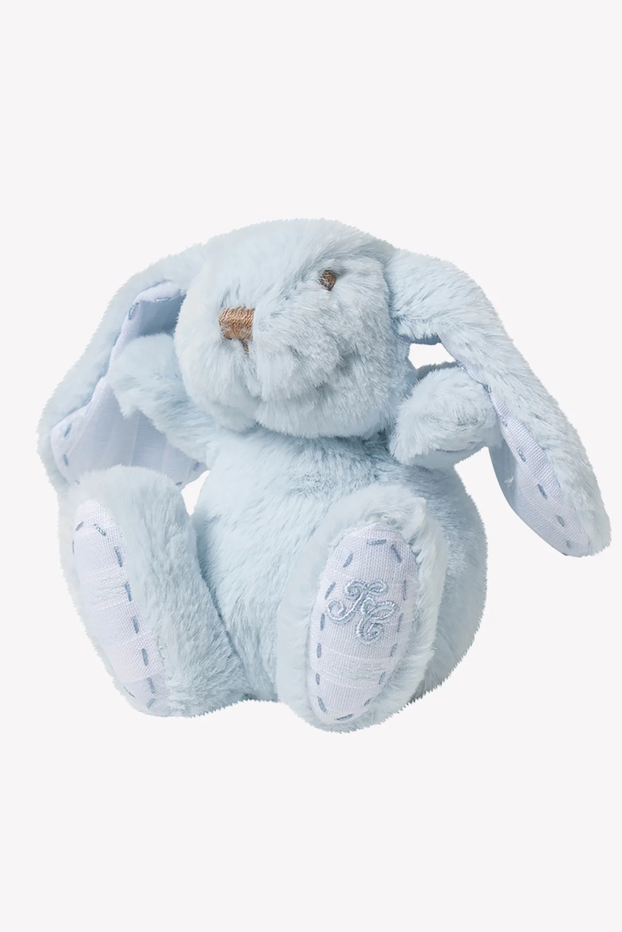 Augustin le lapin - 12 cm bleu ciel - Image 2