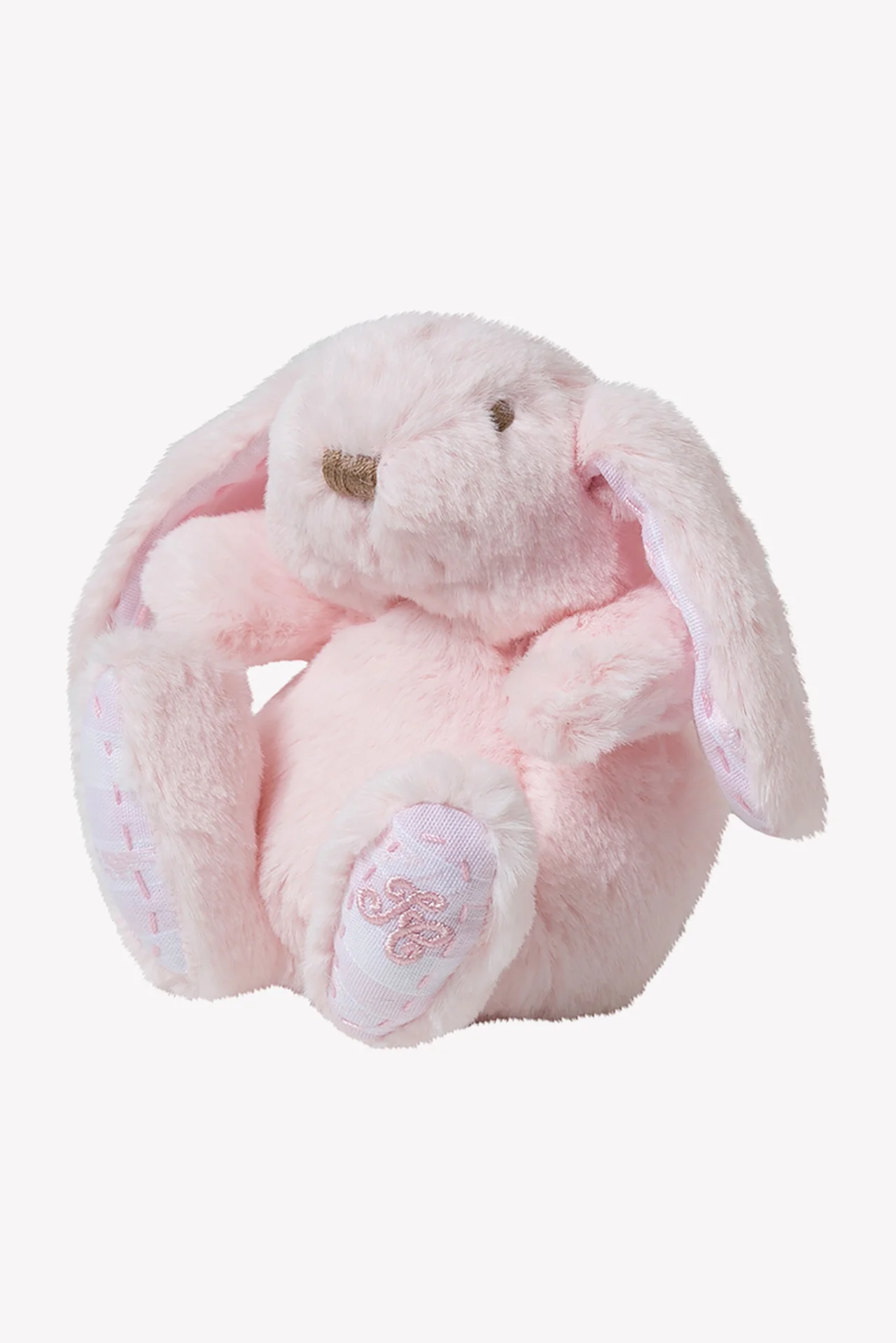 Augustin le lapin - 12 cm rose pâle - Image 3
