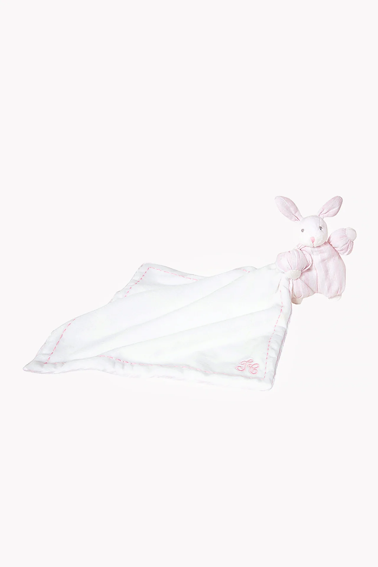 Augustin le lapin 1977 - Doudou rose pâle - Image 4