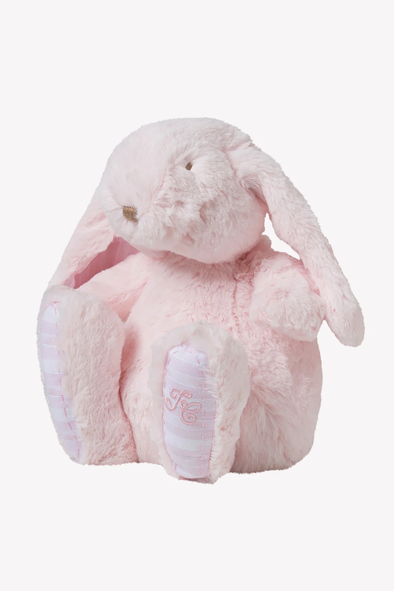 Augustin le lapin - 25 cm rose pâle - Image 3