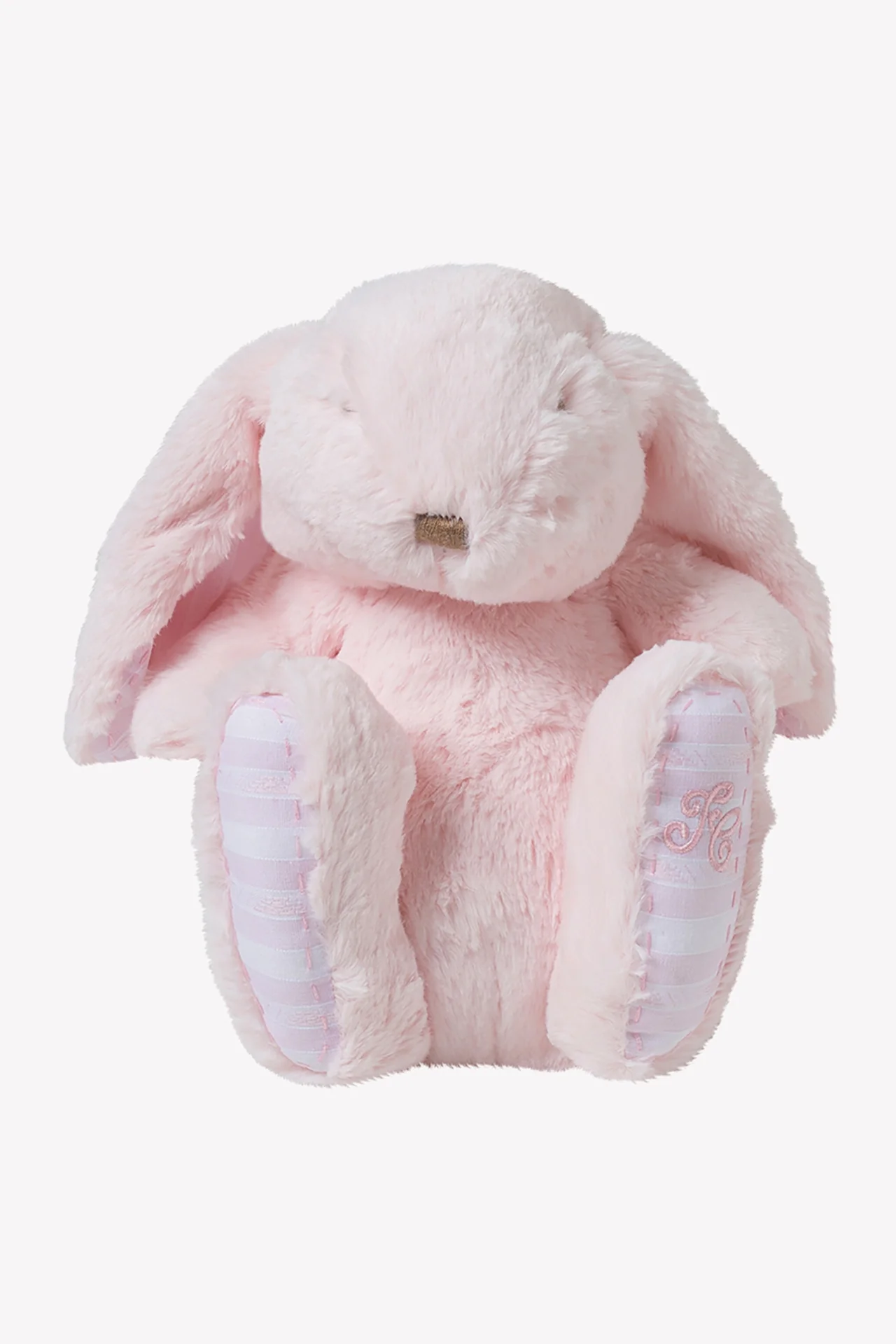 Augustin le lapin - 25 cm rose pâle - Image 4