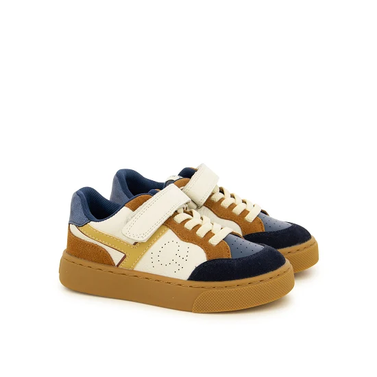 Baskets - Cuir bleu navy - Image 6