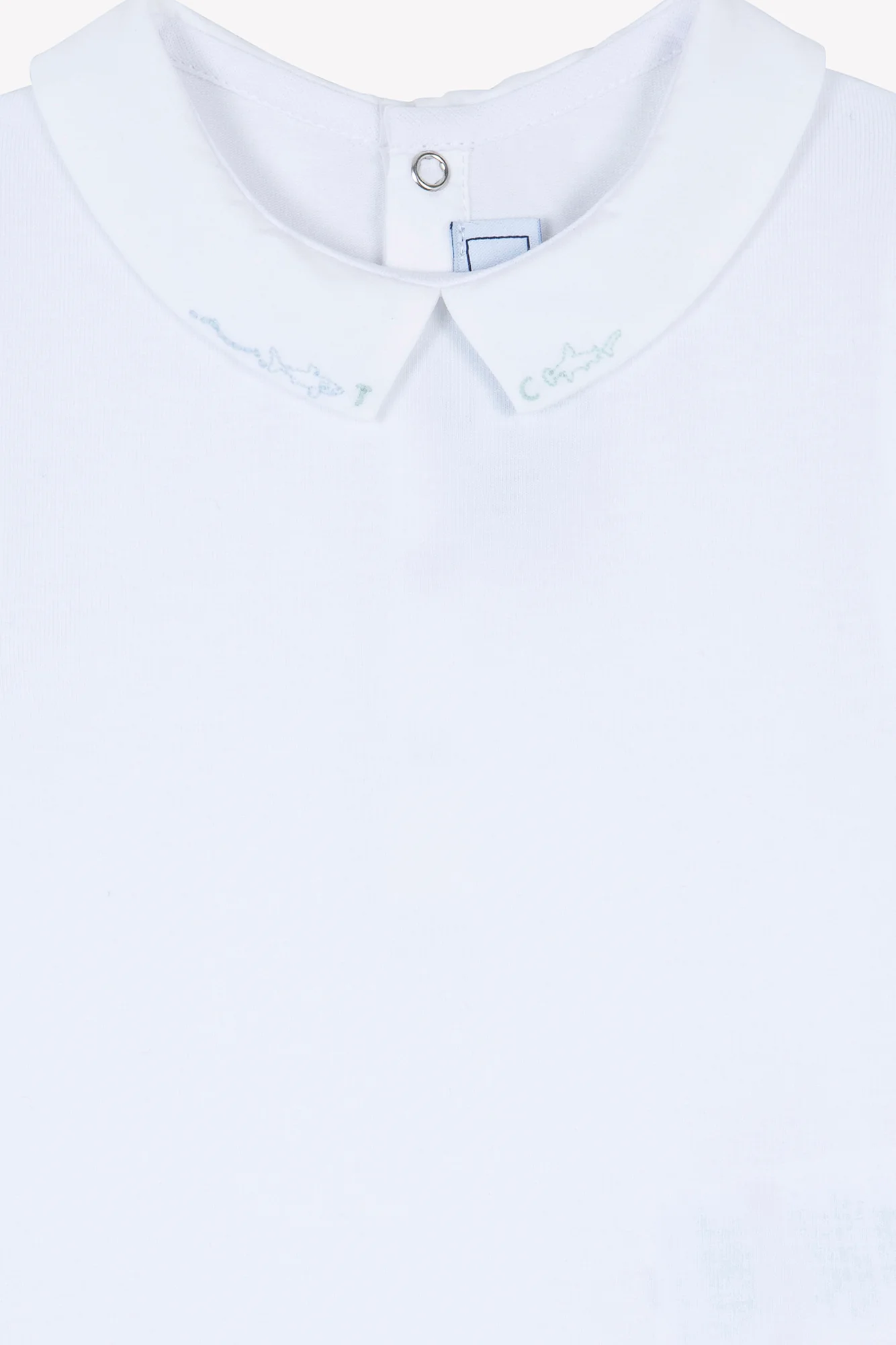 Body - Blanc broderie océan - Image 8