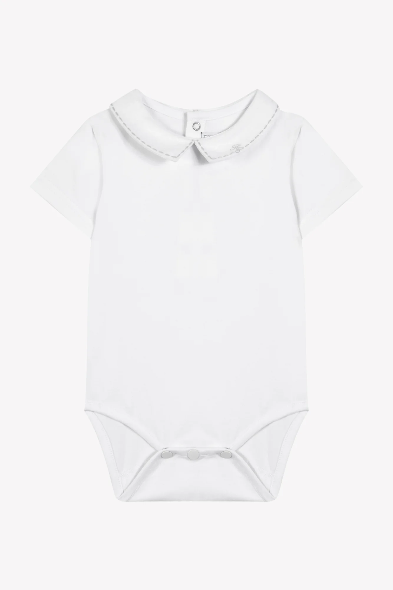 Body - Blanc col pointu surpiqûres - Image 3