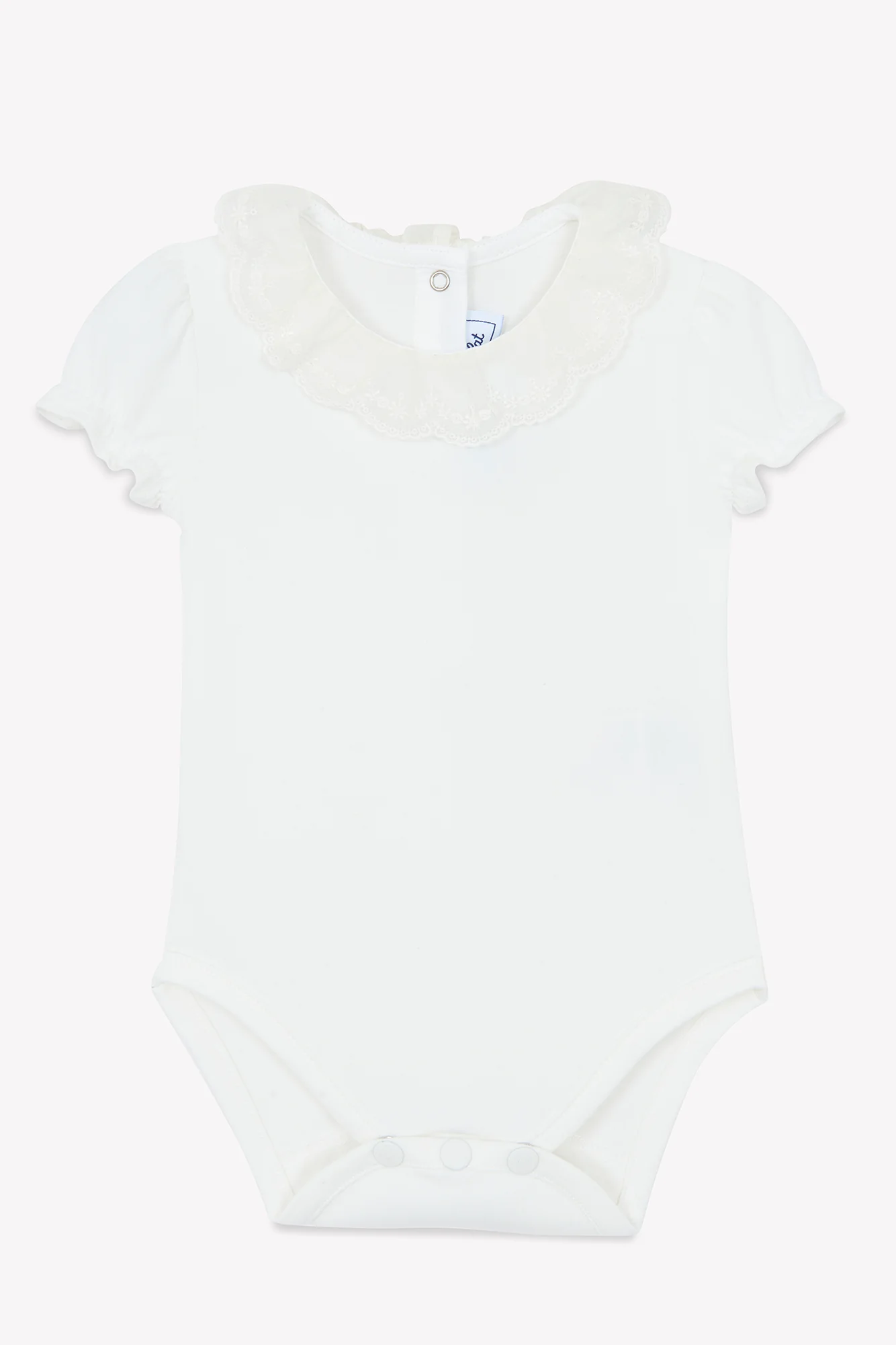 Body - écru col broderies anglaises - Image 2
