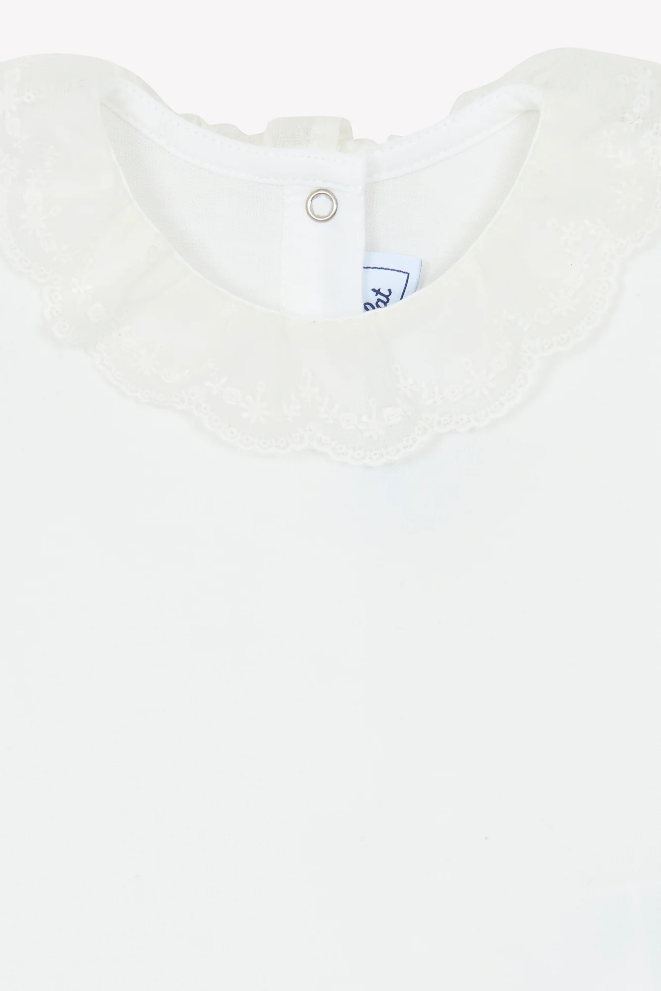 Body - écru col broderies anglaises - Image 4