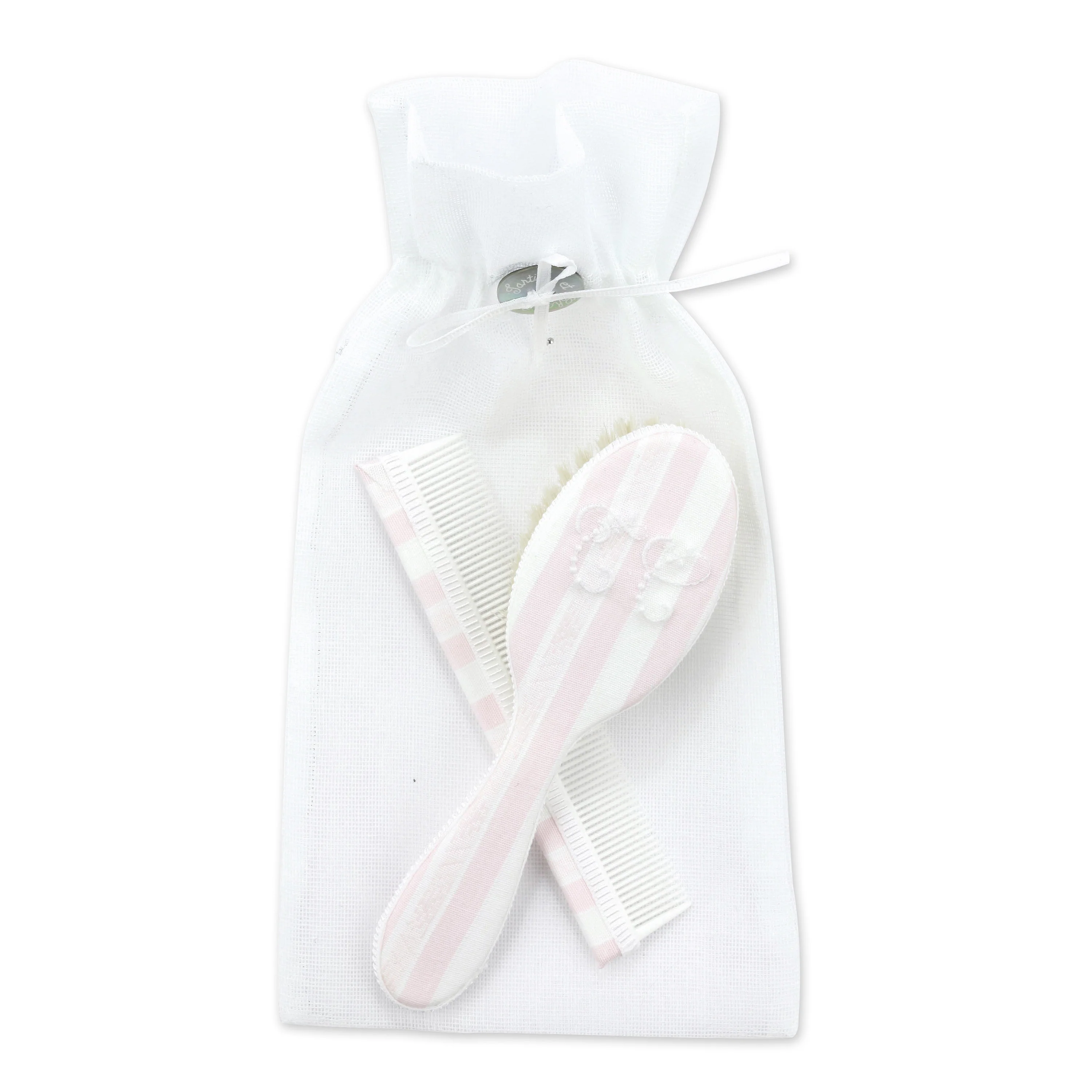 Brosse & Peigne - Garda rose pâle Made In France - Image 3