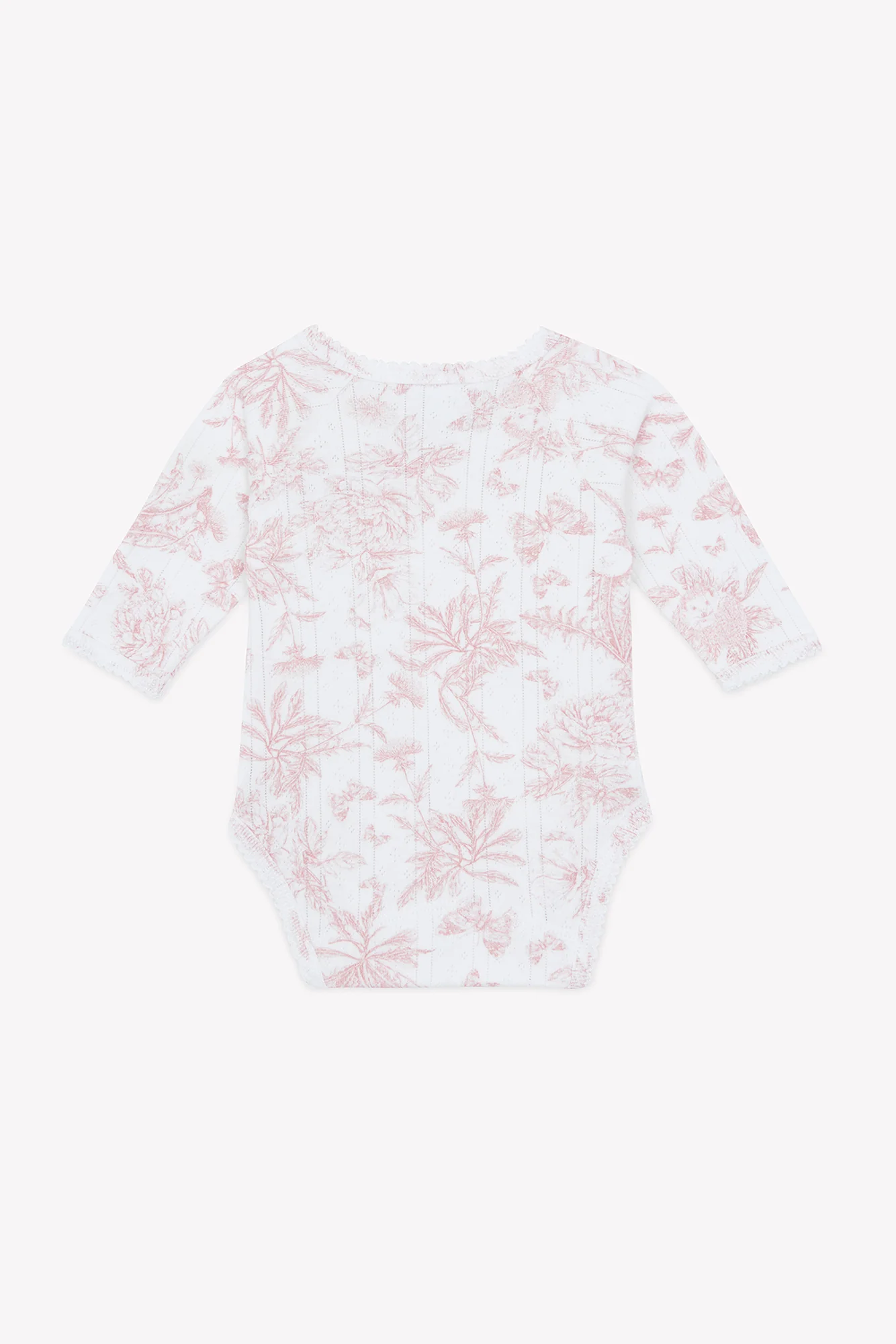 Body - Imprimé inspiration toile de jouy rose - Image 7
