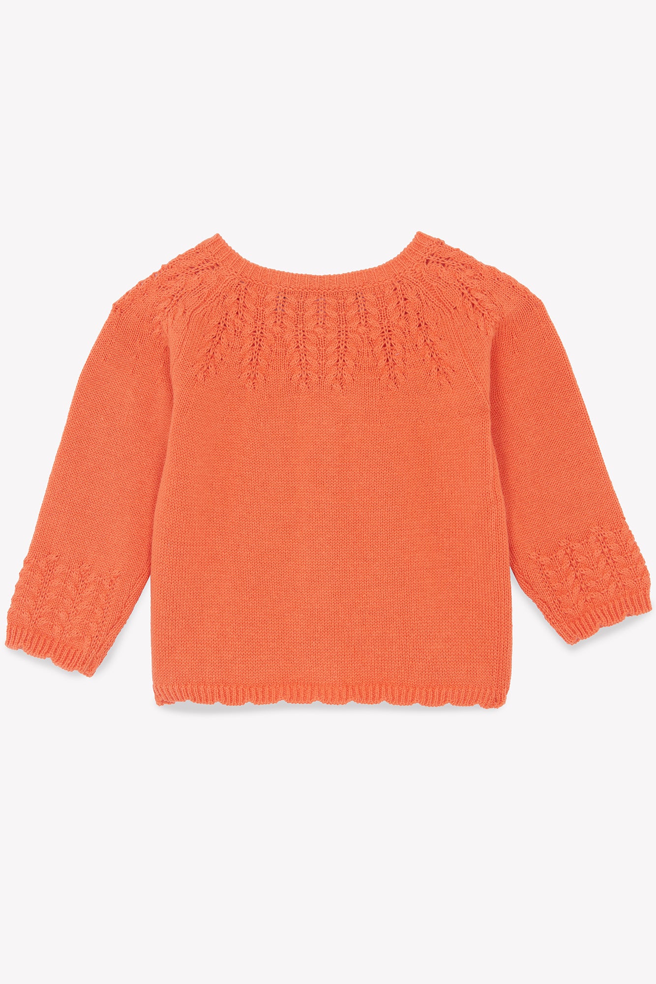 Cardigan - Coquelicot maille - Image 5