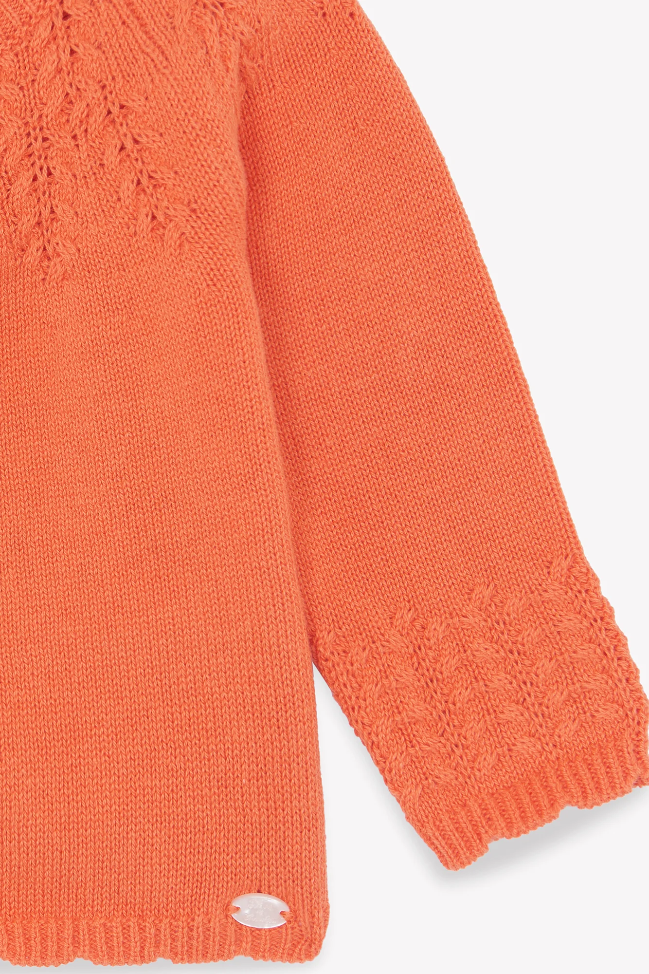 Cardigan - Coquelicot maille - Image 6