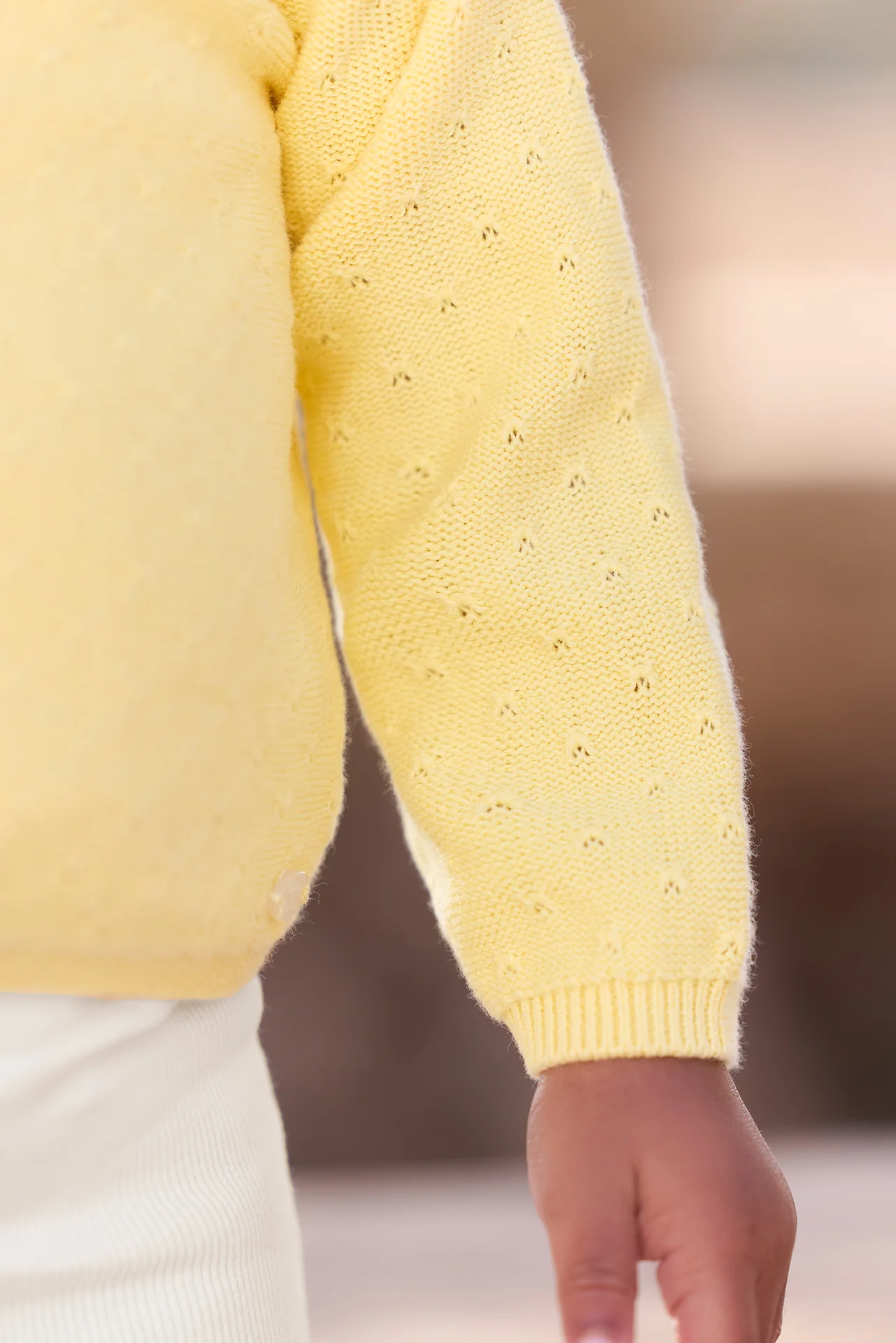 Cardigan - Pollen maille ajourée - Image 2