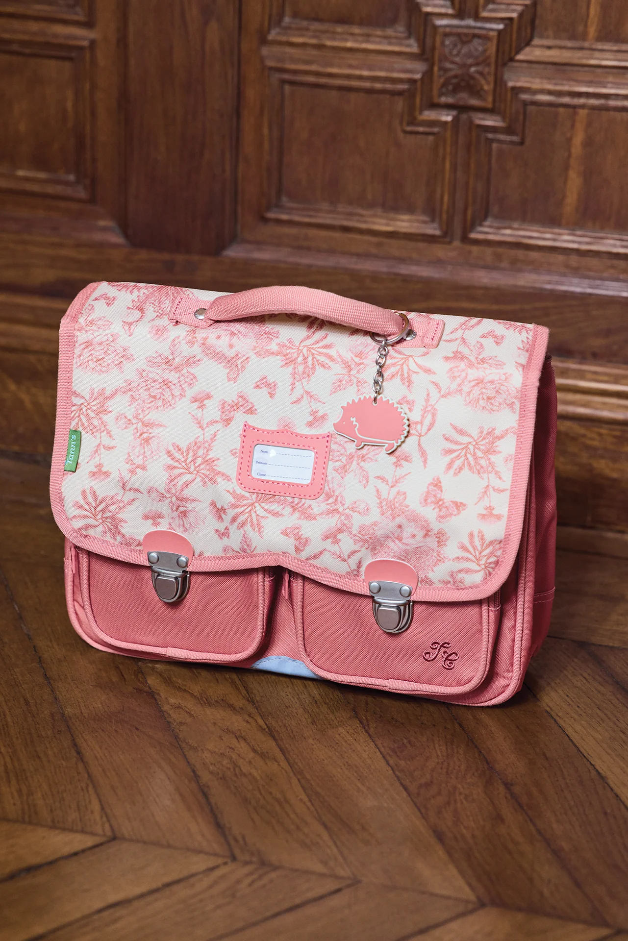 Cartable - Imprimé inspiration toile de Jouy Tann's x Tartine et Chocolat