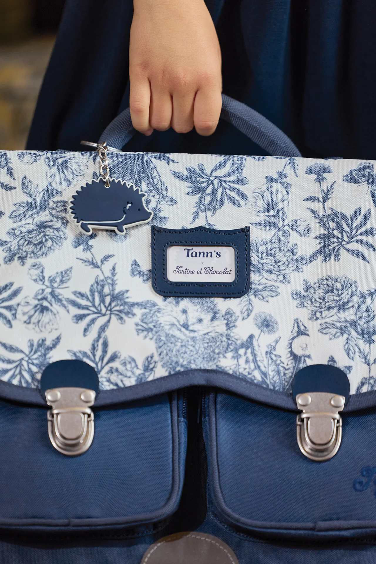 Cartable - Imprimé inspiration toile de Jouy Tann's x Tartine et Chocolat - Image 2