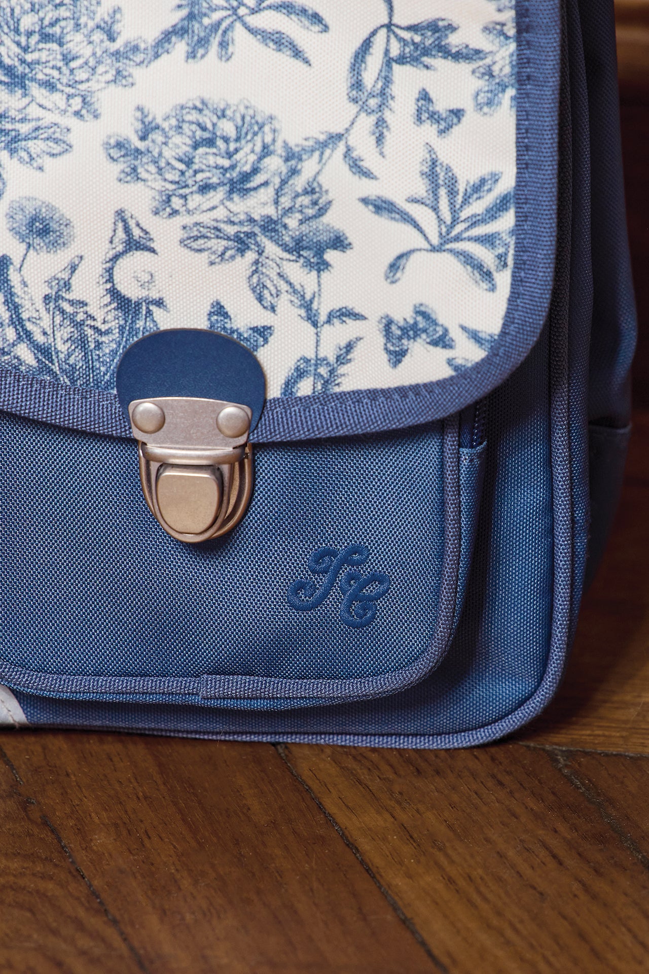 Cartable - Imprimé inspiration toile de Jouy Tann's x Tartine et Chocolat - Image 4