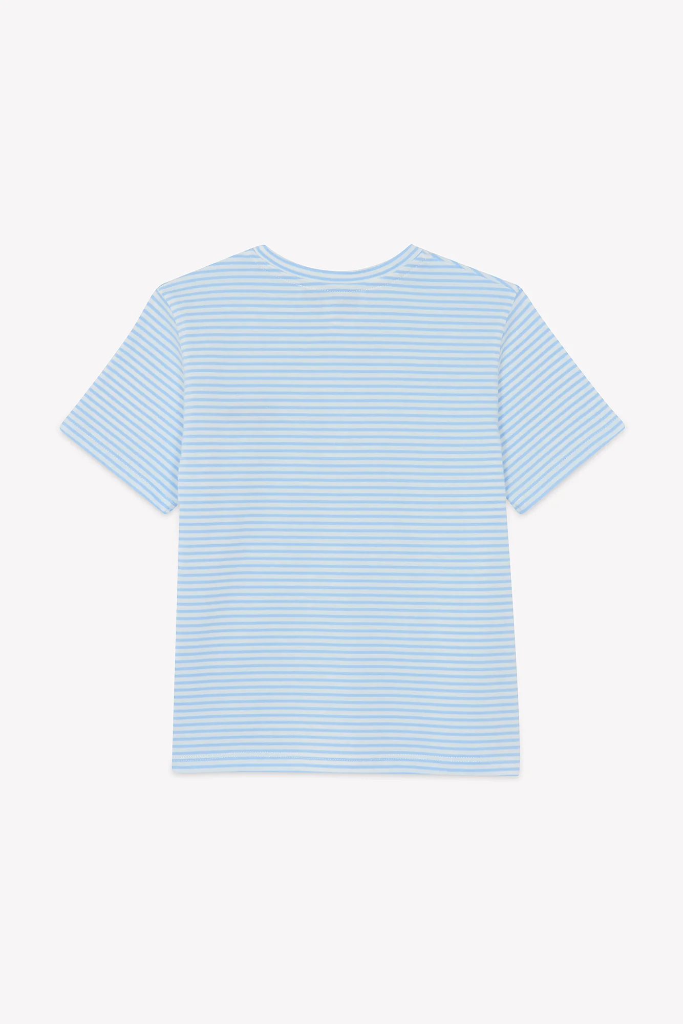 T-shirt - Bleu nuage coton surf - Image 4