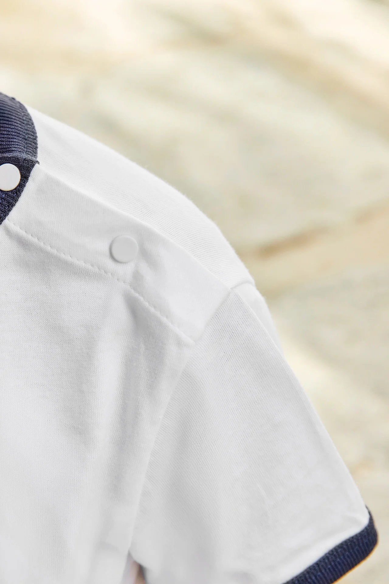 T-shirt - Blanc coton illustration sport club - Image 4