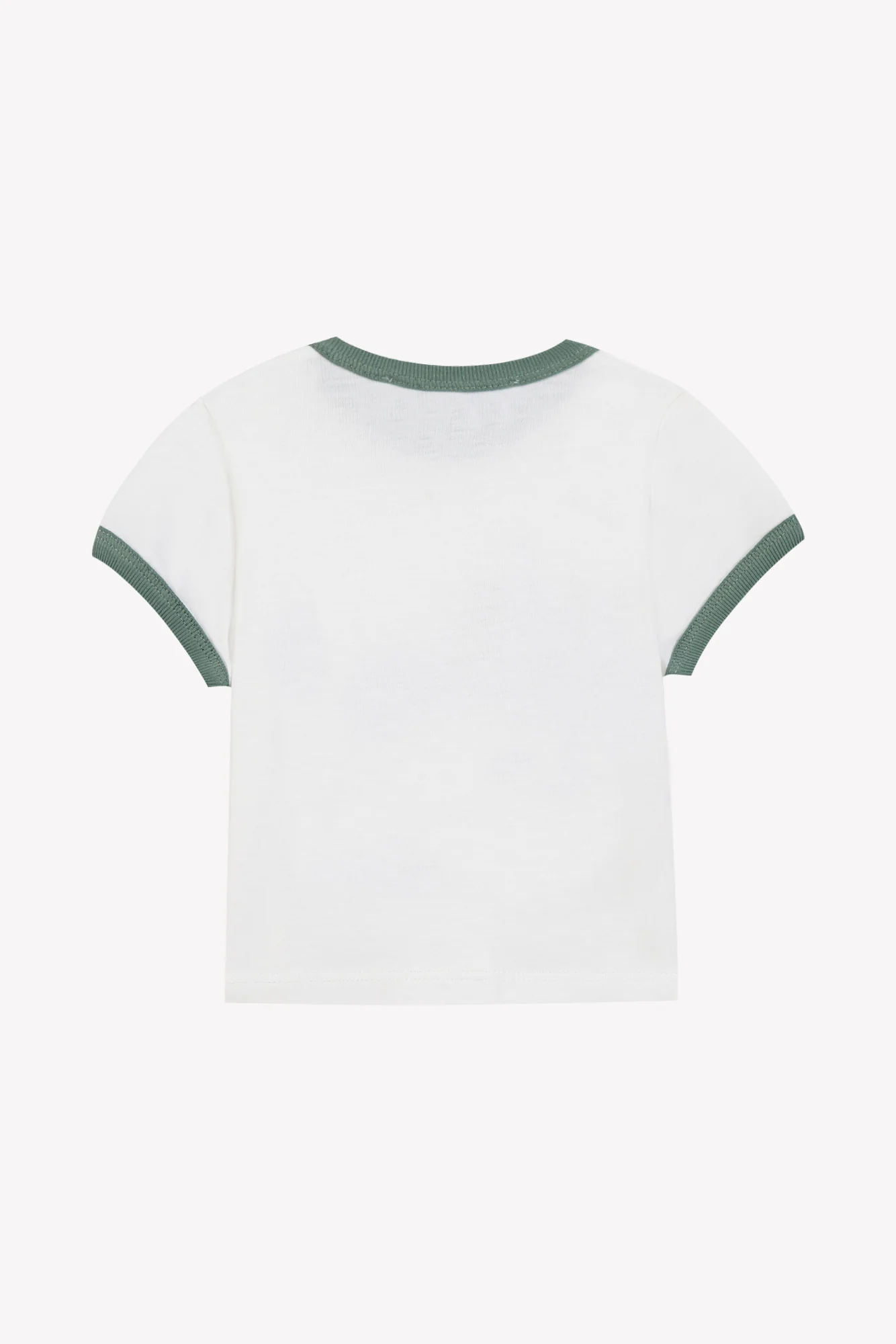 T-shirt - Ecru coton illustration explorateur - Image 6