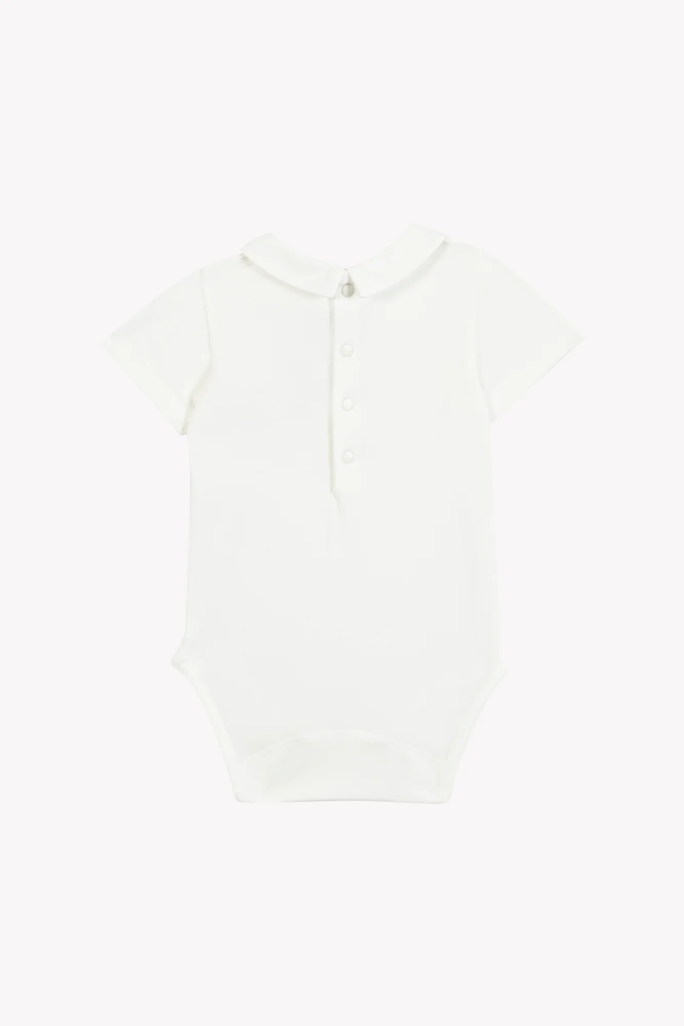 Body - Ecru coton broderie dinosaures - Image 6