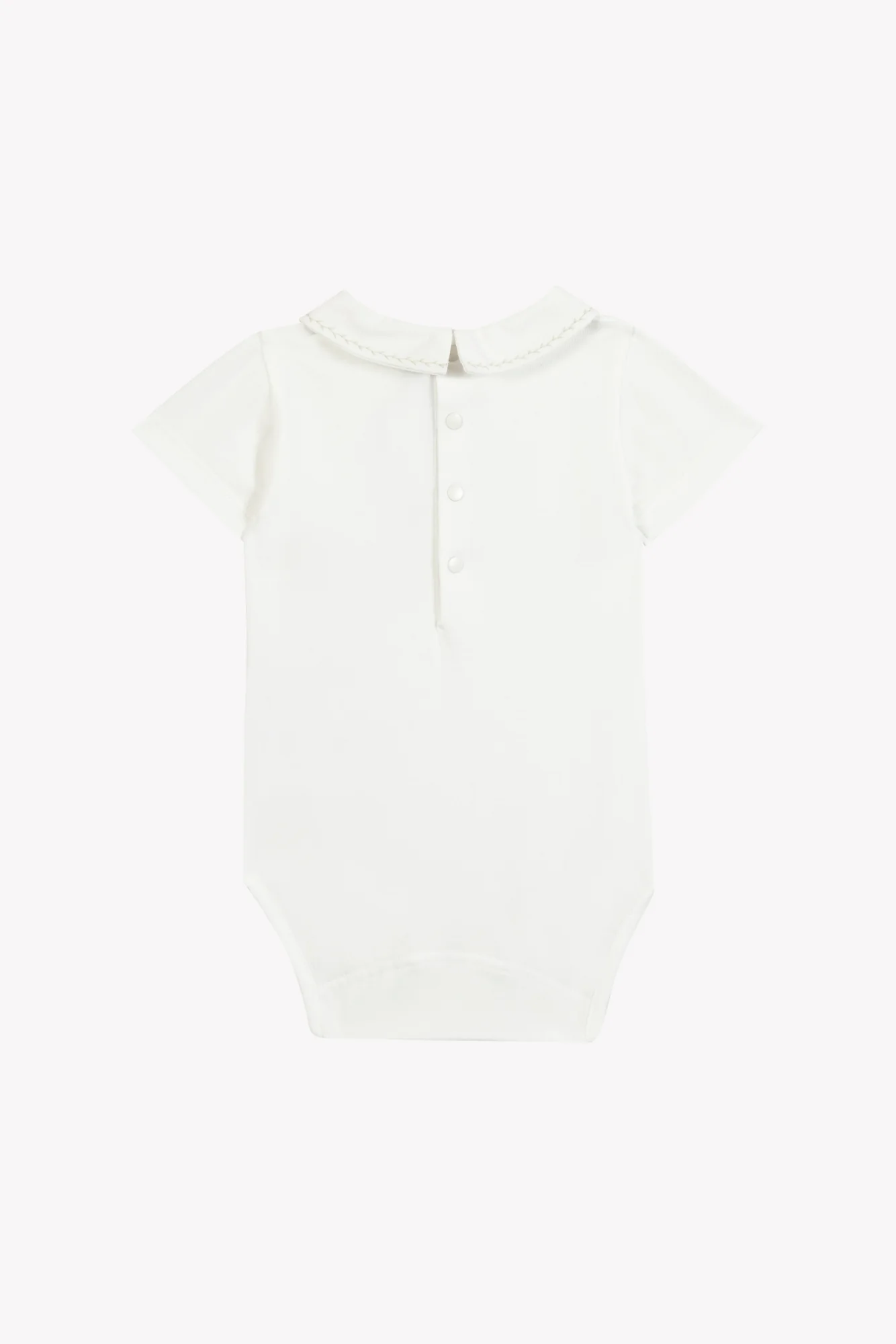Body - Ecru coton broderie hérisson - Image 7