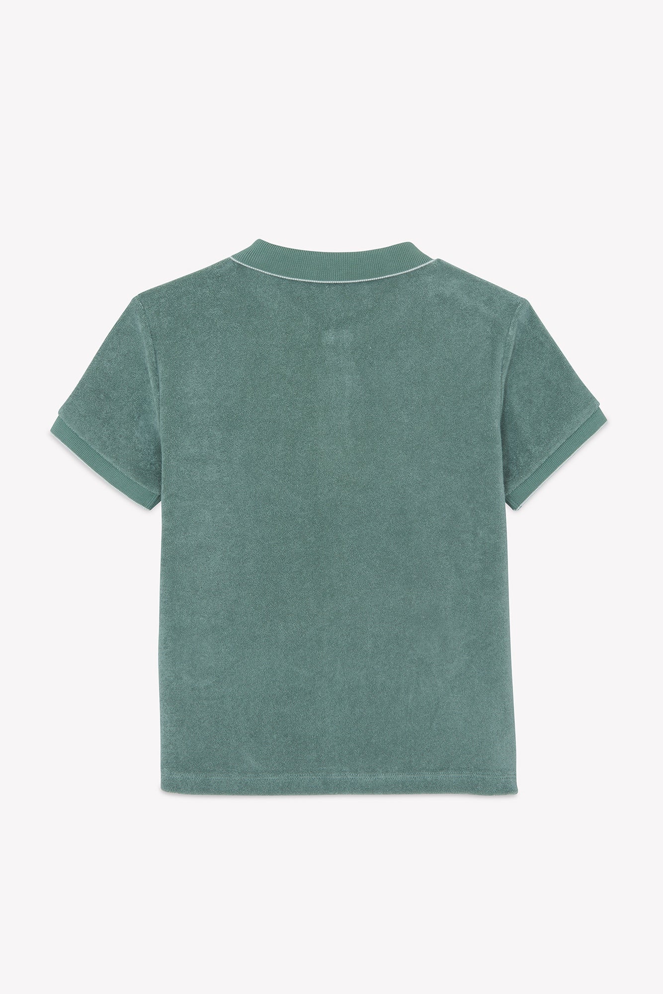 Polo - Kaki coton hérisson - Image 5