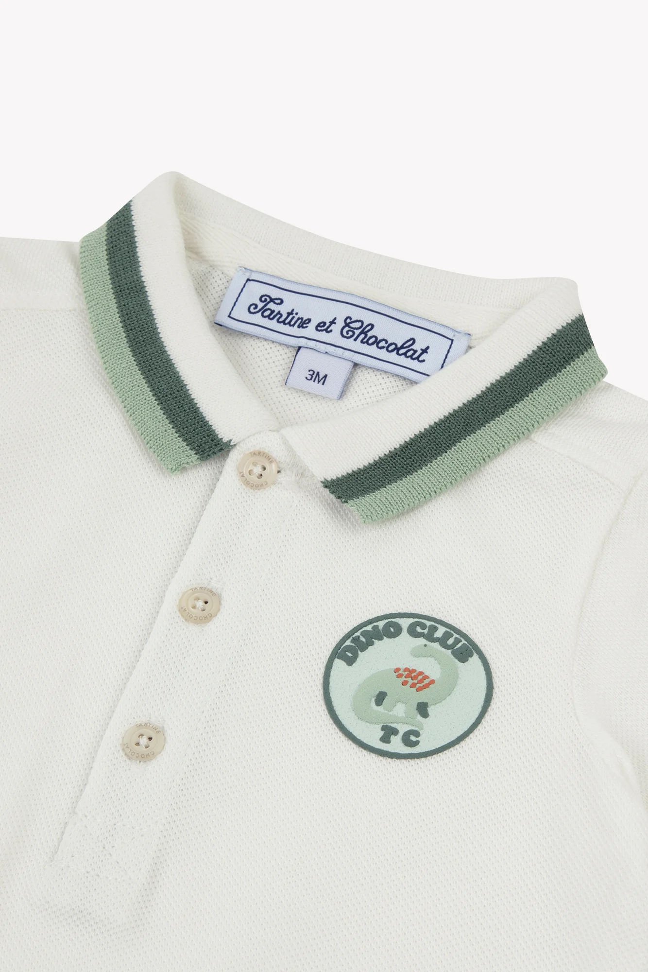 Polo - Ecru coton explorateur - Image 6