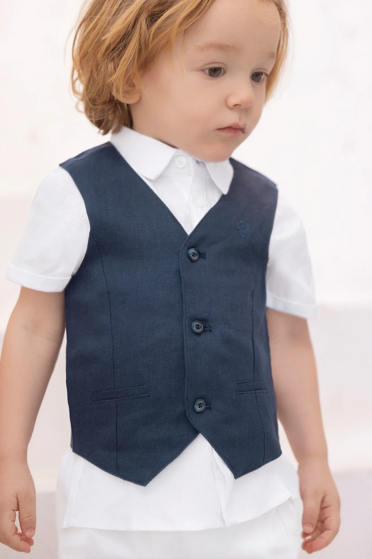Chemise - Blanc lin - Image 3