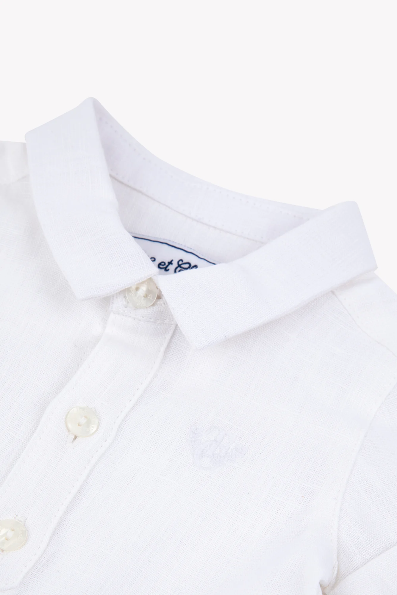 Chemise - Blanc lin - Image 6