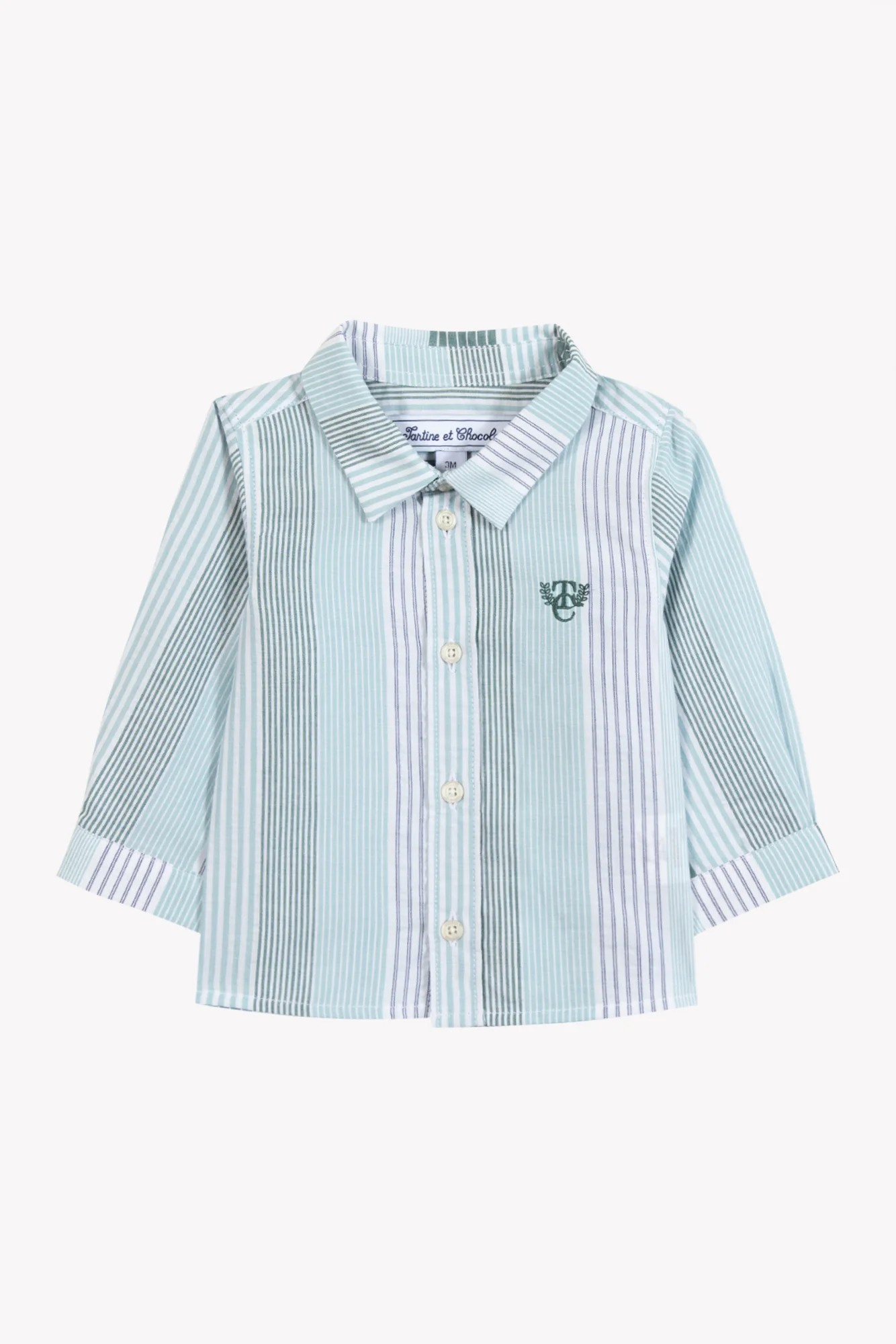 Chemise - Kaki coton écusson TC - Image 4