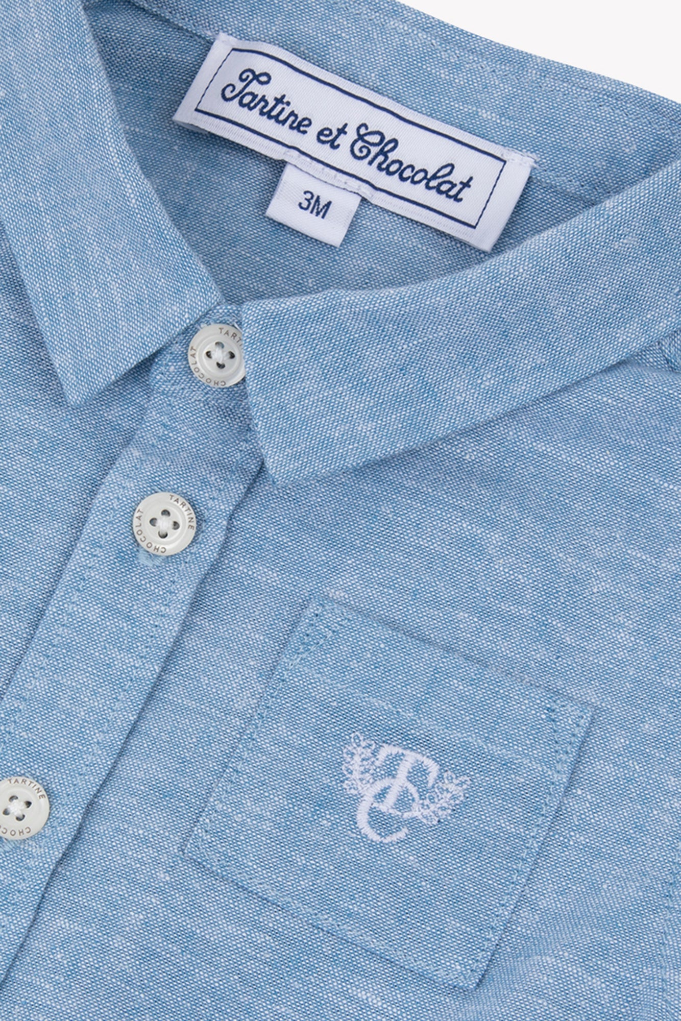 Chemise - Bleu lin - Image 6