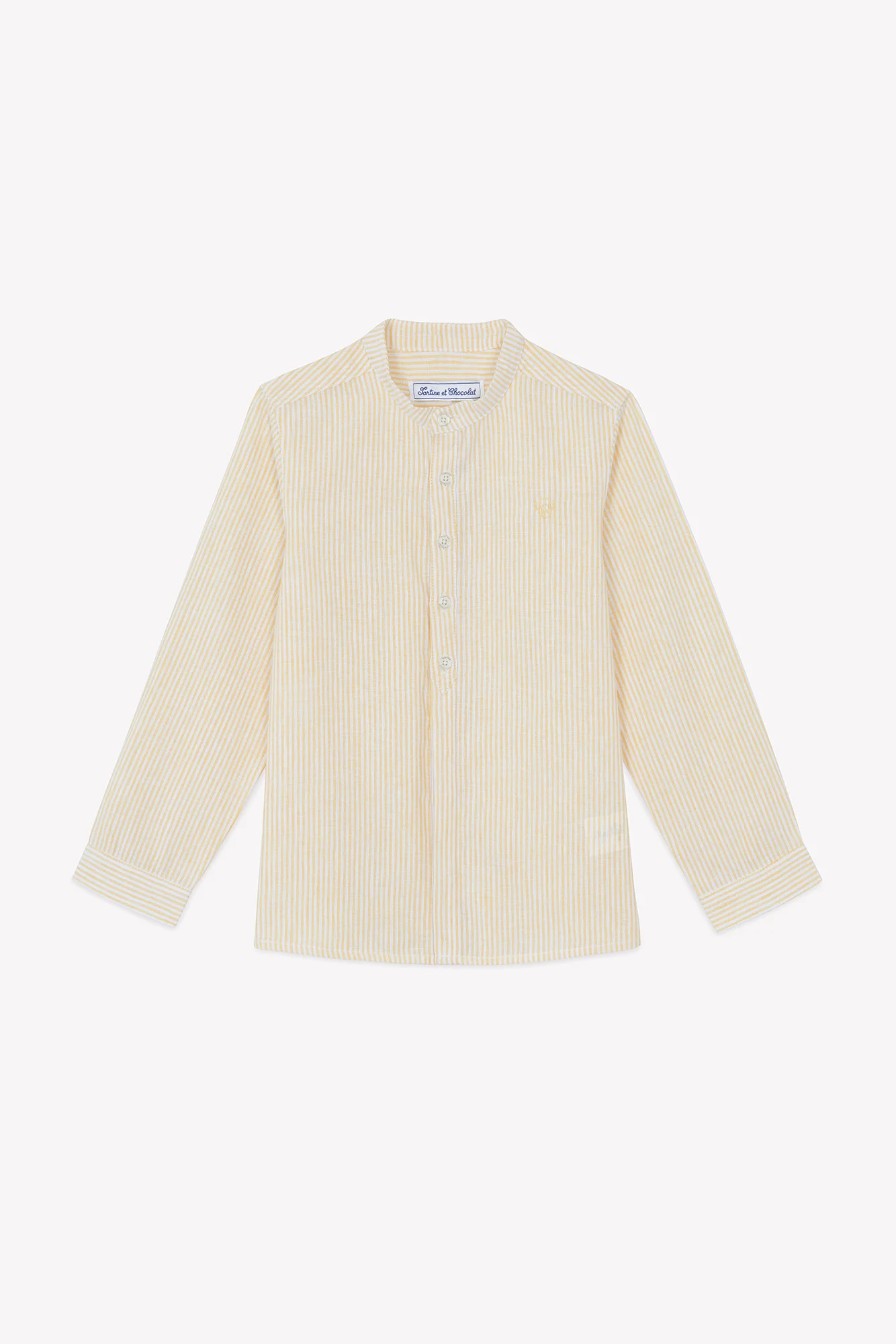 Chemise - Soleil lin col mao - Image 5