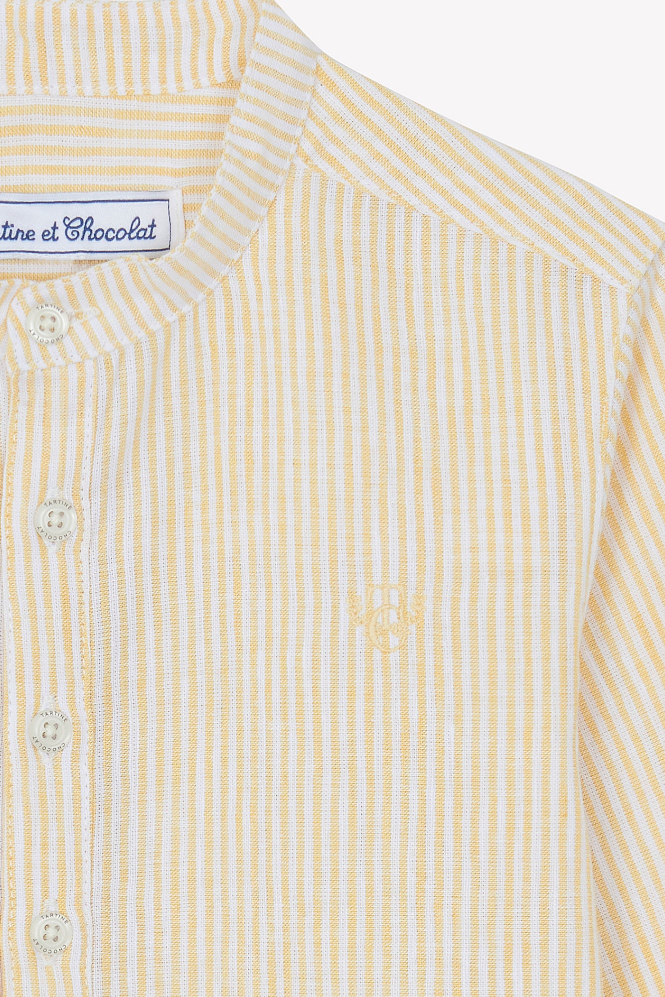 Chemise - Soleil lin col mao - Image 7