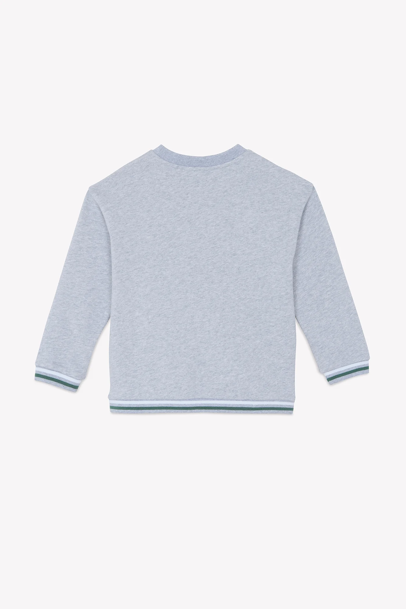 Sweat - Gris chiné coton dinosaure - Image 6