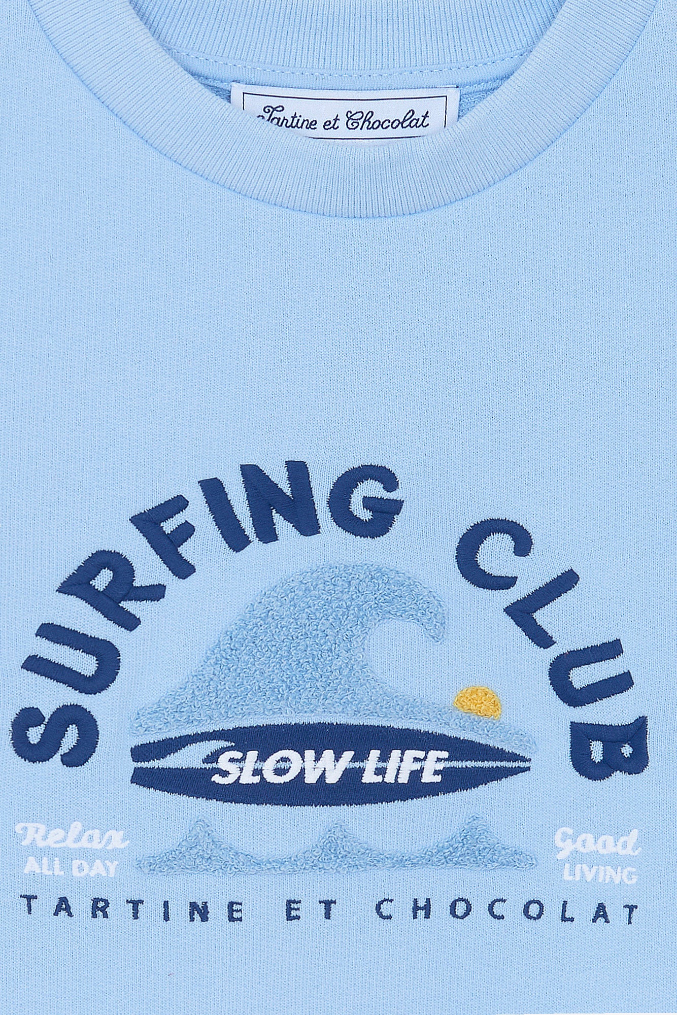 Sweat - Bleu nuage coton surfing club - Image 7