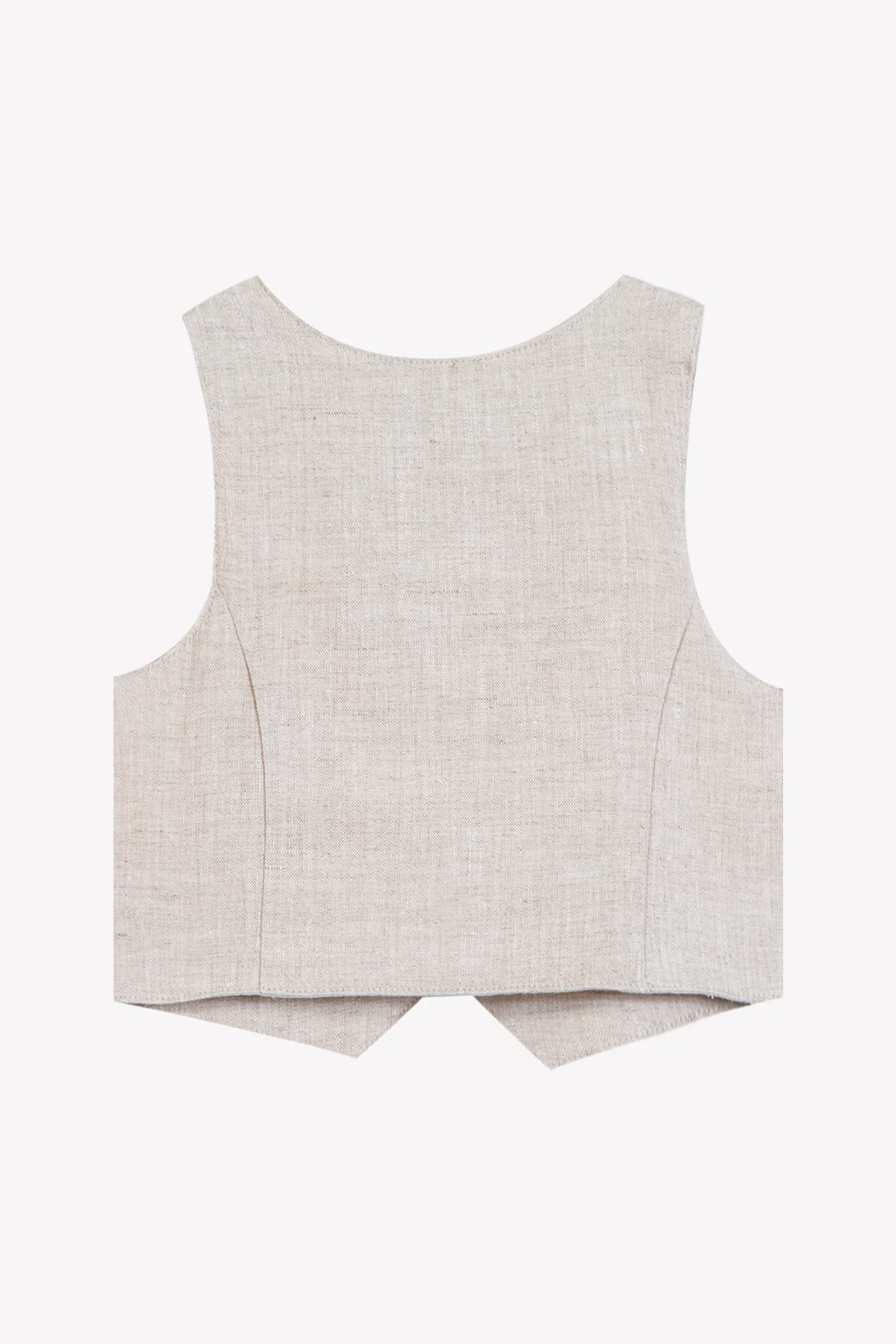 Gilet - Sable lin cérémonie - Image 7
