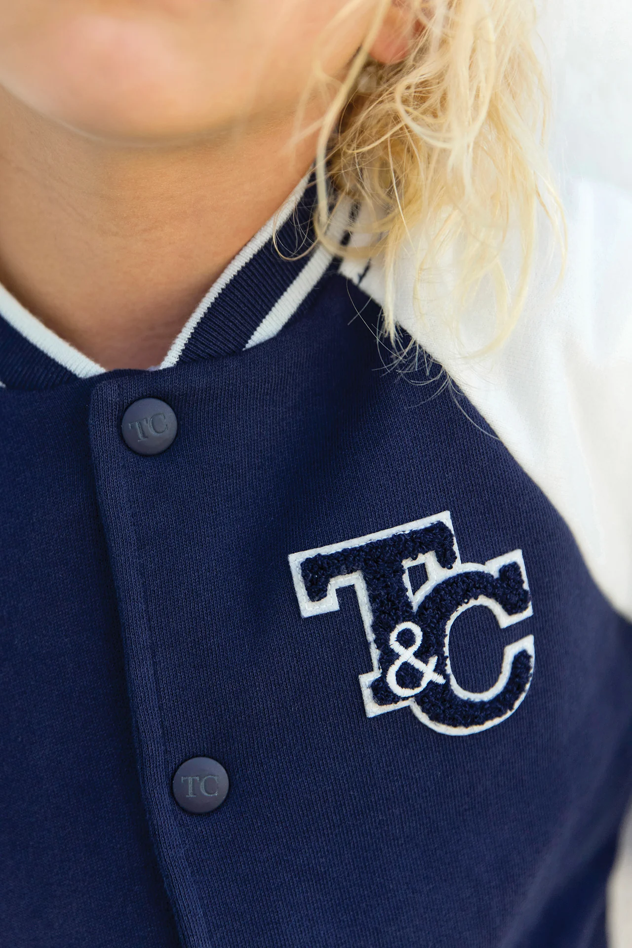 Gilet - Marine teddy coton - Image 2