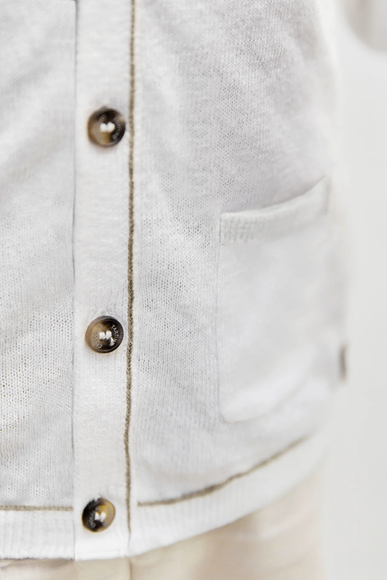 Gilet - Ecru lin - Image 2