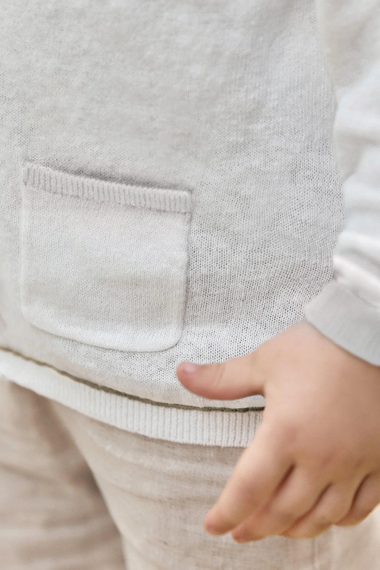 Gilet - Ecru lin - Image 5