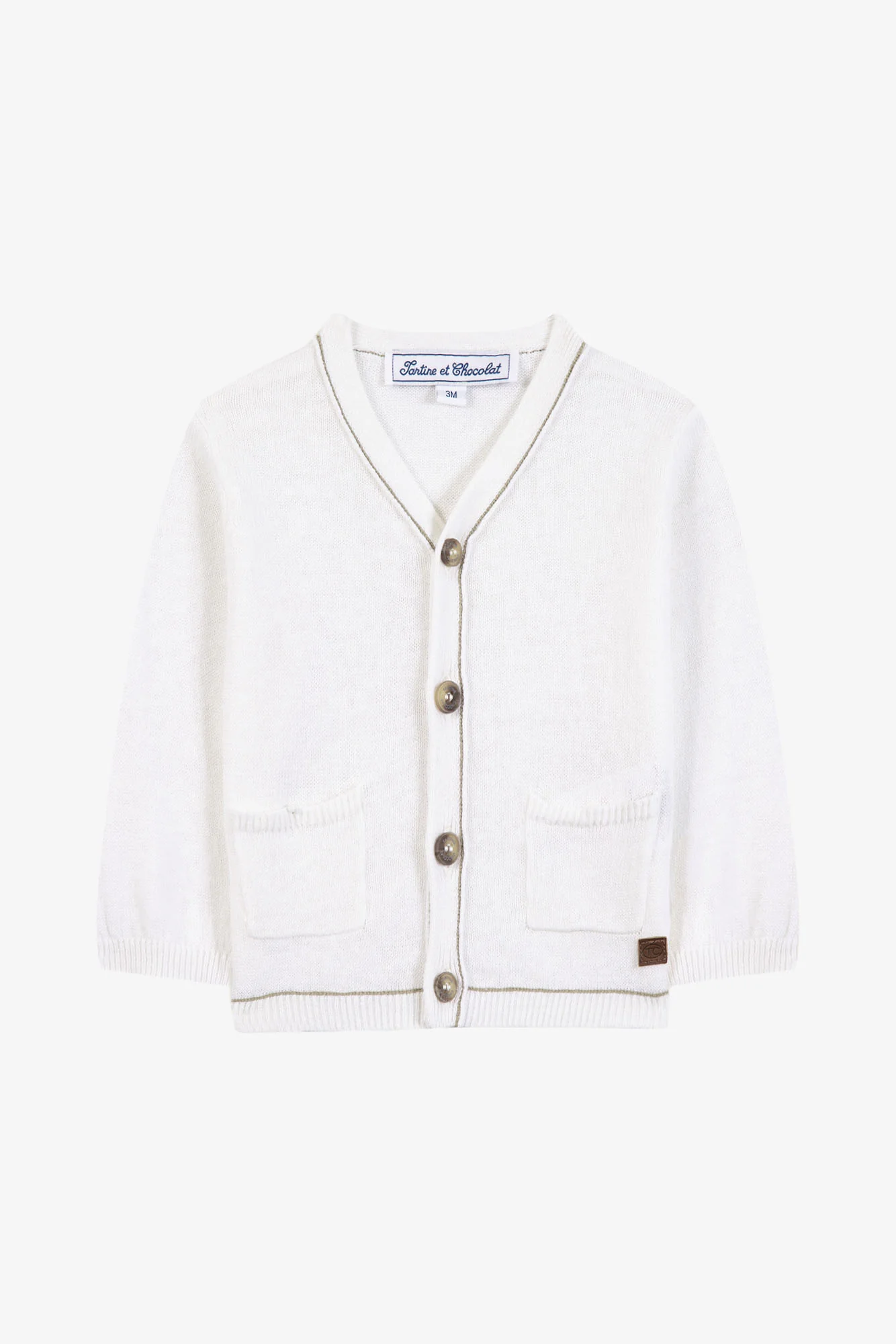 Gilet - Ecru lin - Image 6