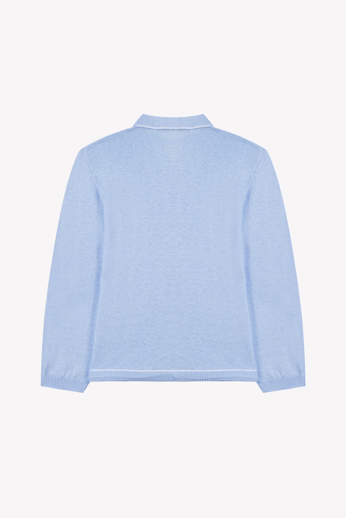 Gilet - Bleu nuage lin - Image 4
