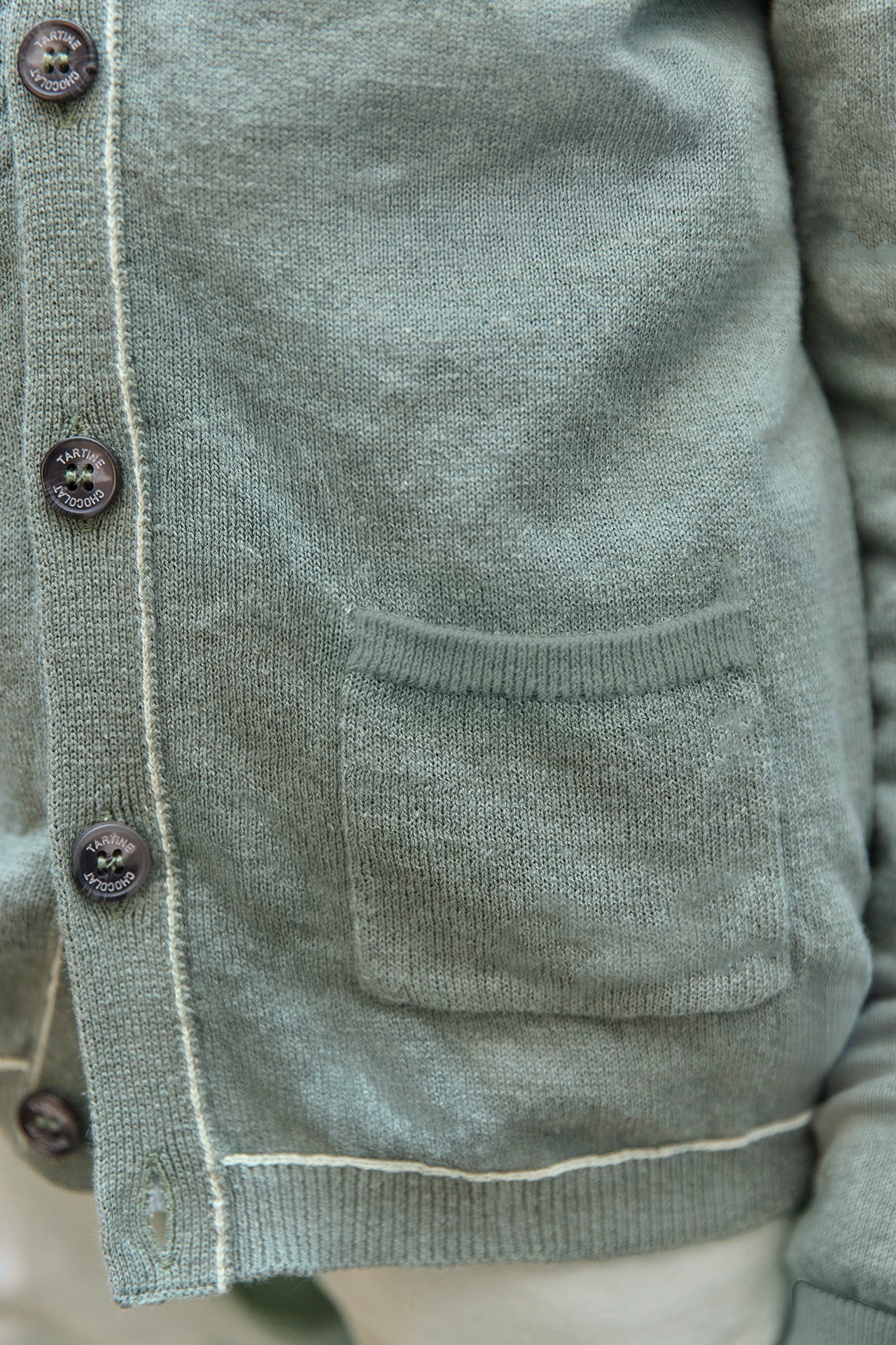 Gilet - Kaki lin - Image 3