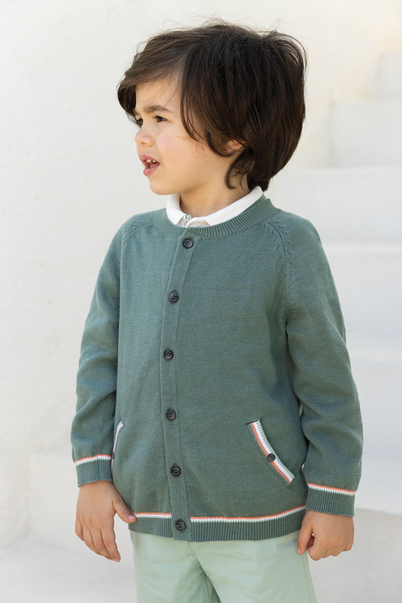 Gilet - Kaki coton