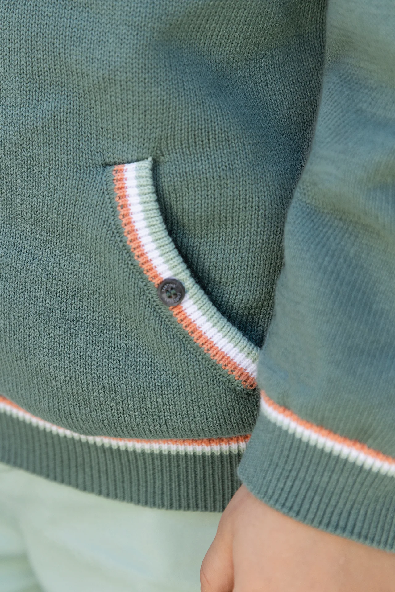 Gilet - Kaki coton - Image 2