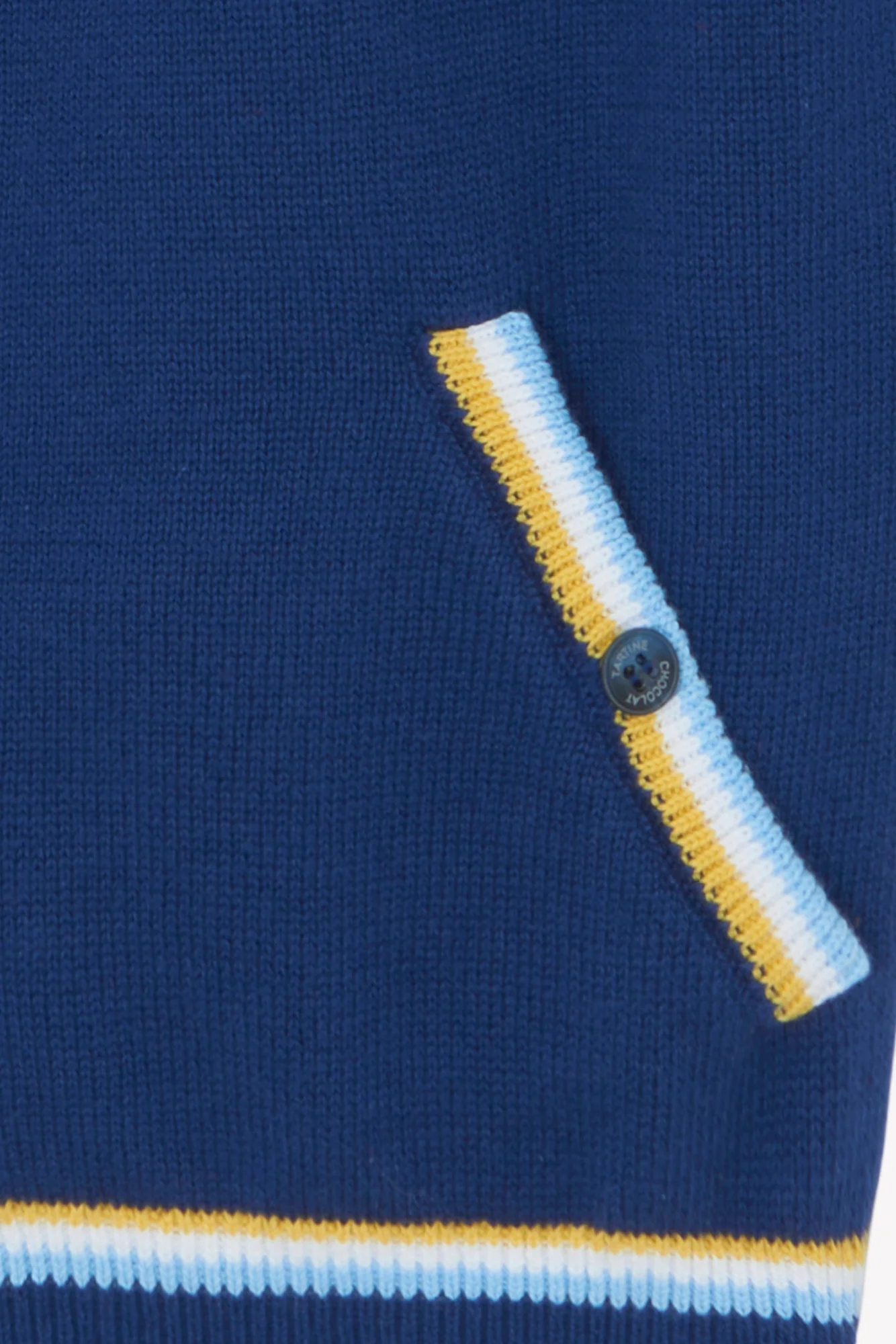 Gilet - Indigo coton - Image 5