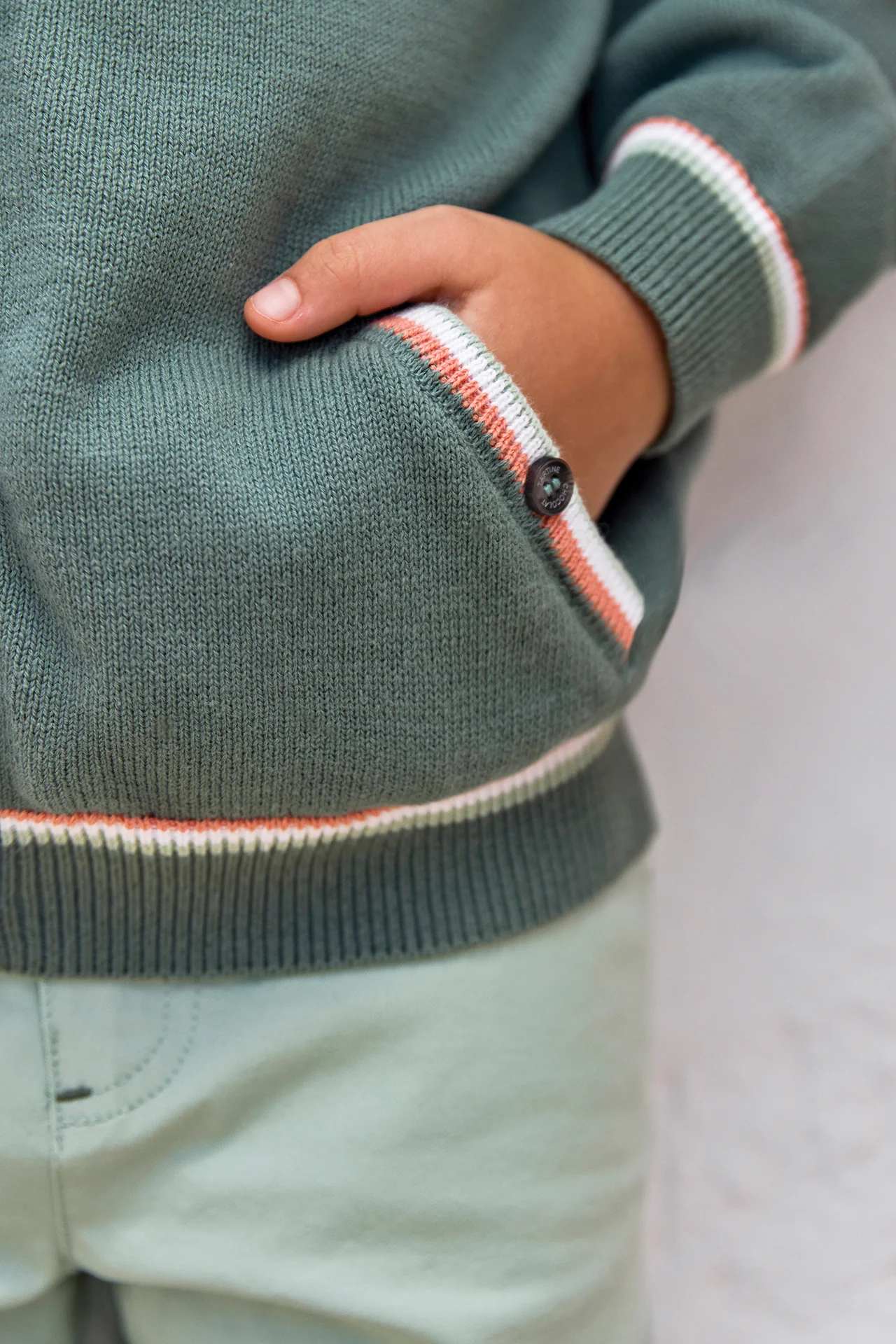 Gilet - Kaki coton - Image 3