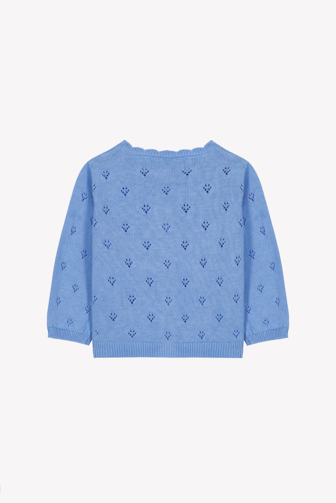Cardigan - Azur coton ajouré - Image 6