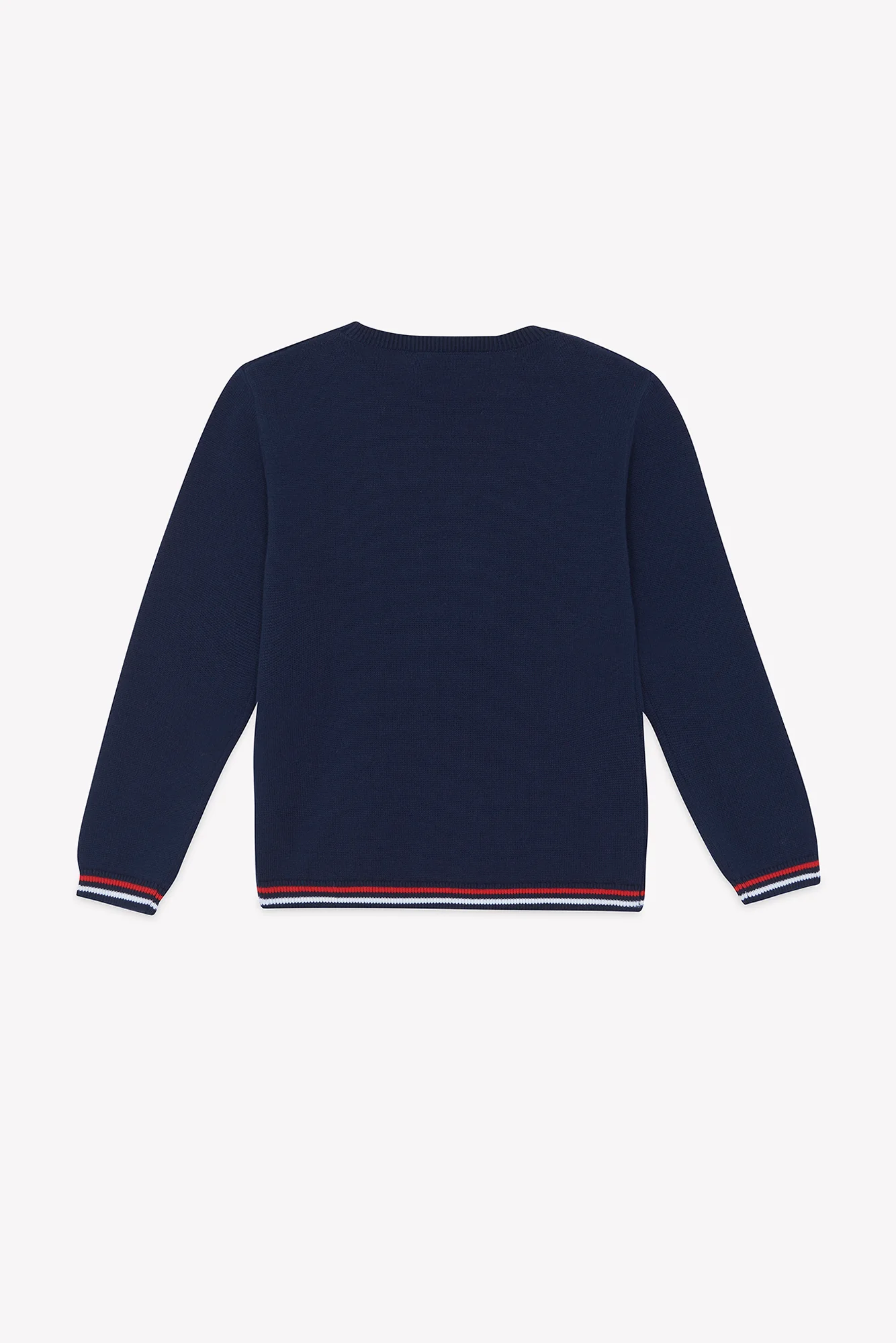 Pull - Marine coton illustration badminton - Image 5