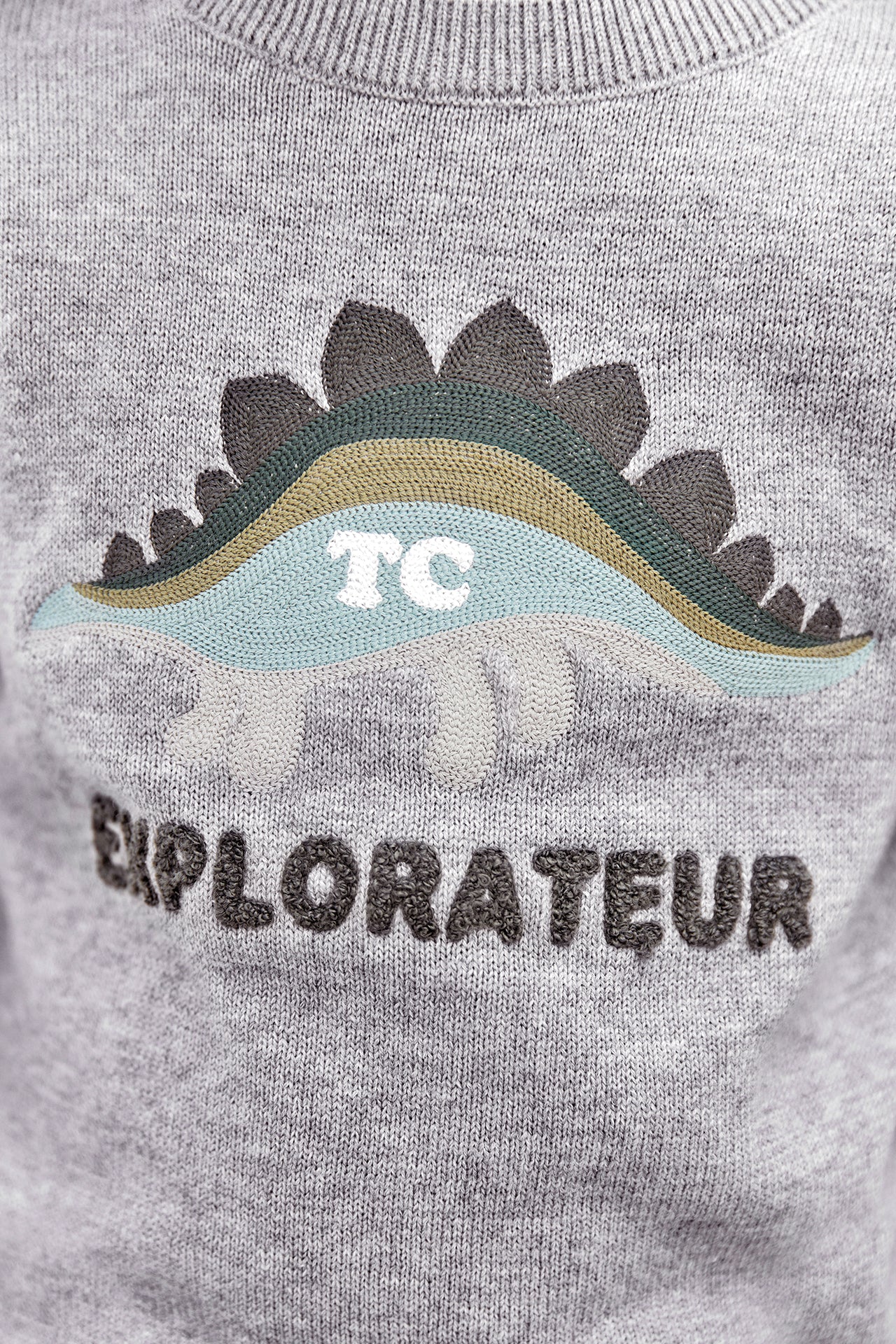 Pull - Gris coton explorateur - Image 2