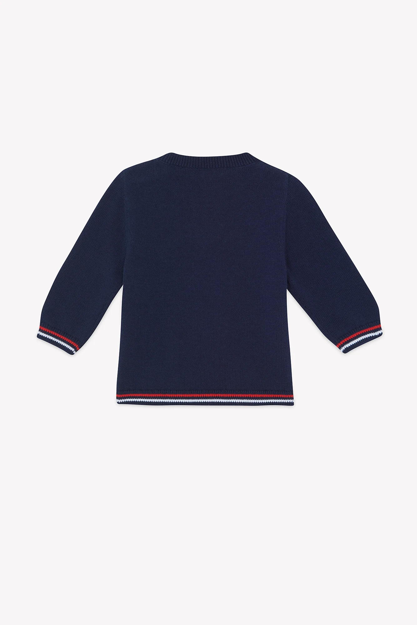 Pull - Marine coton illustration badminton - Image 6