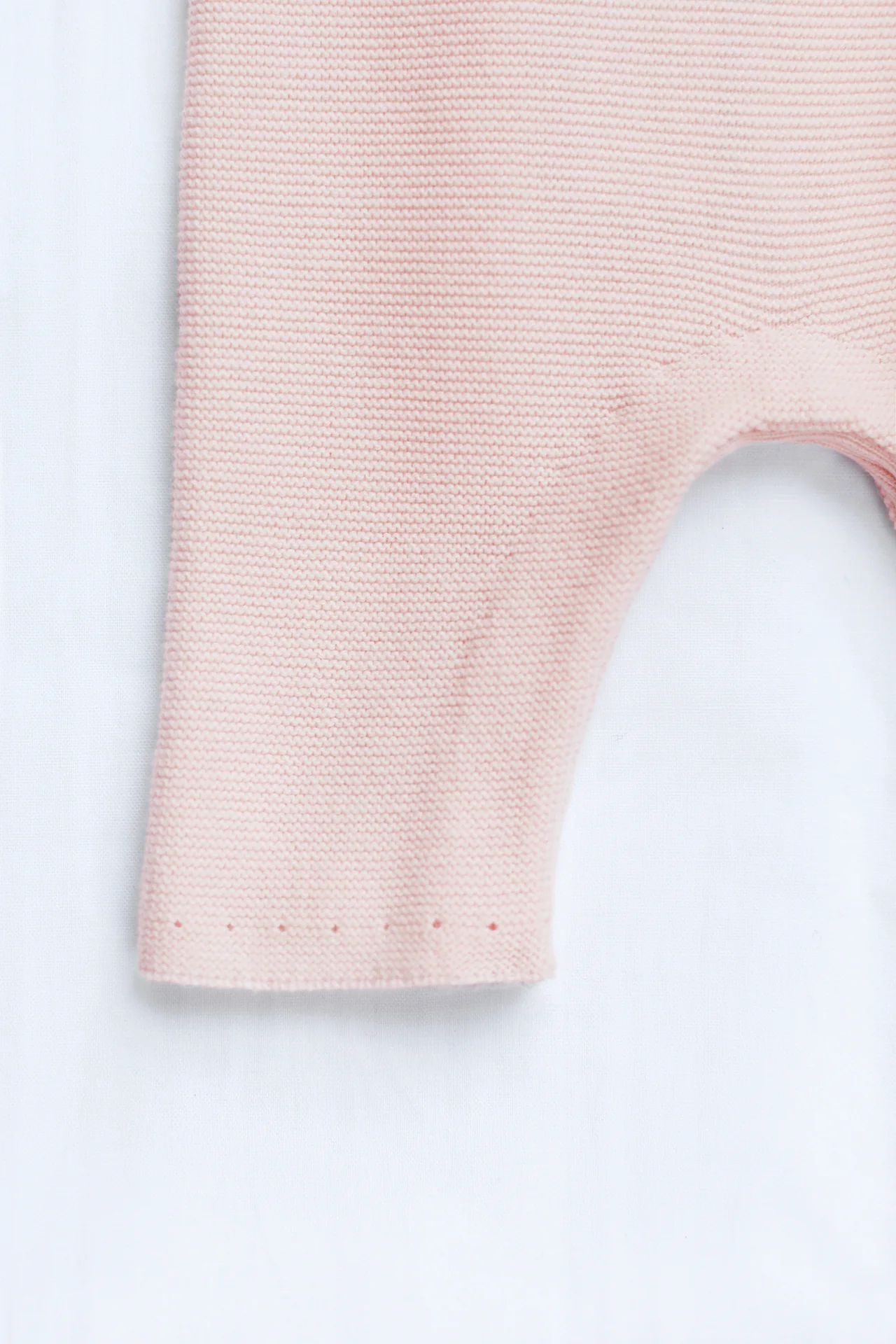 Salopette - Rose coton liseré - Image 3