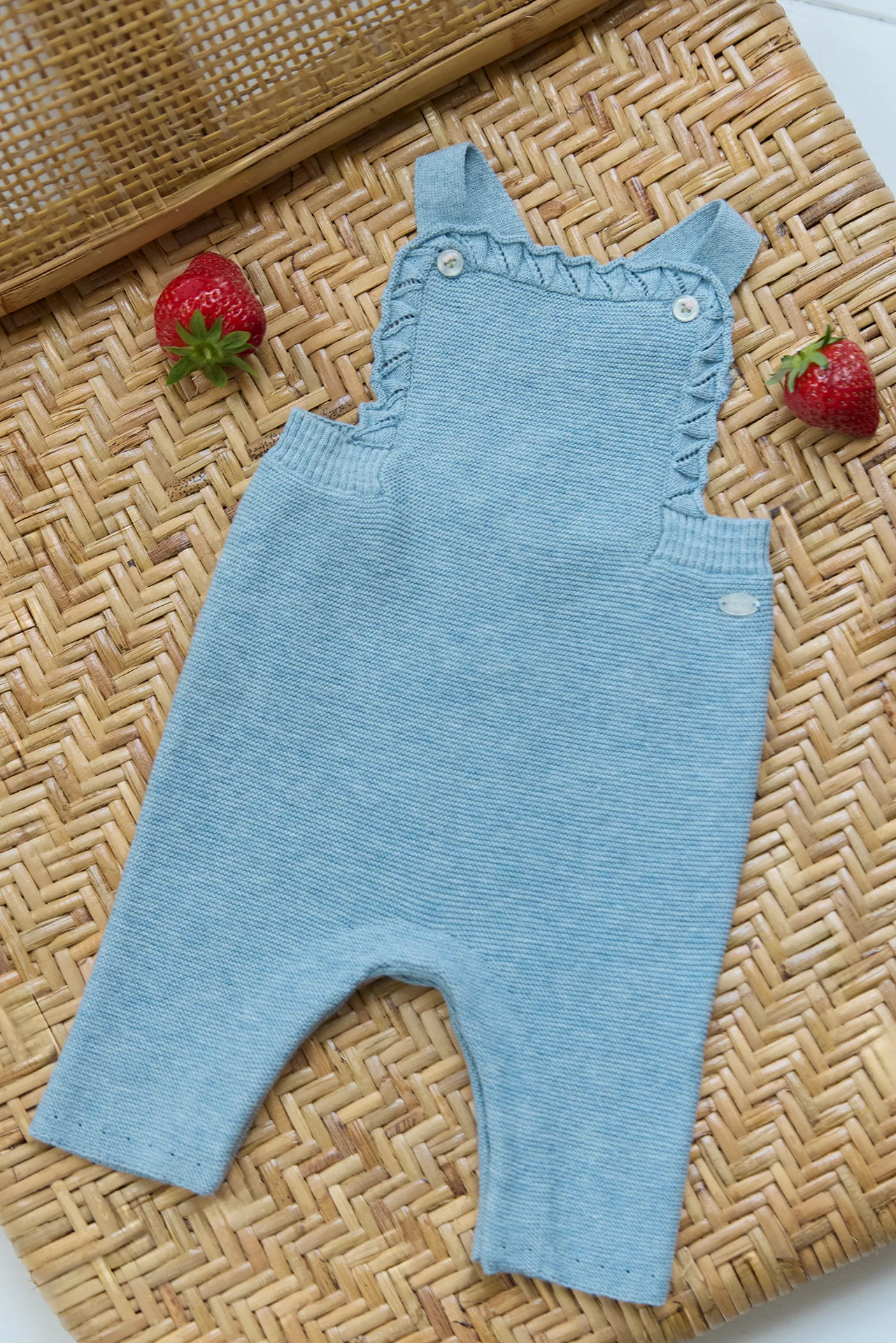 Salopette - Bleu coton - Image 4